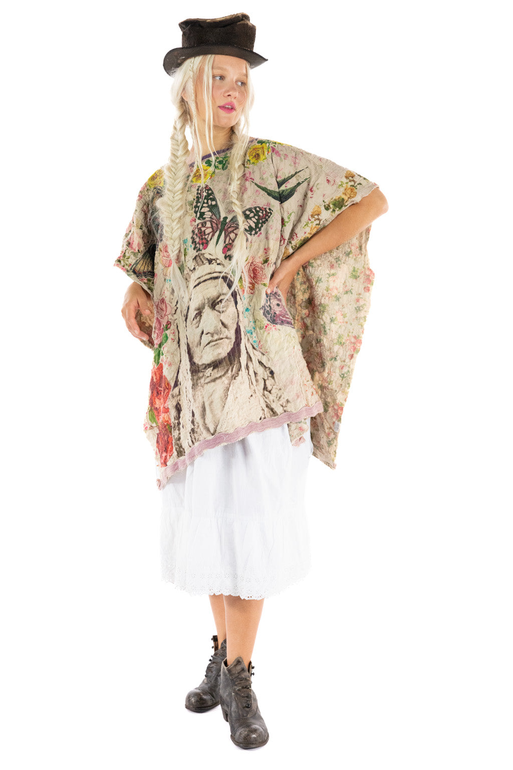 Top 1342 Great Spirit Great Spirits Bretta Poncho O/S