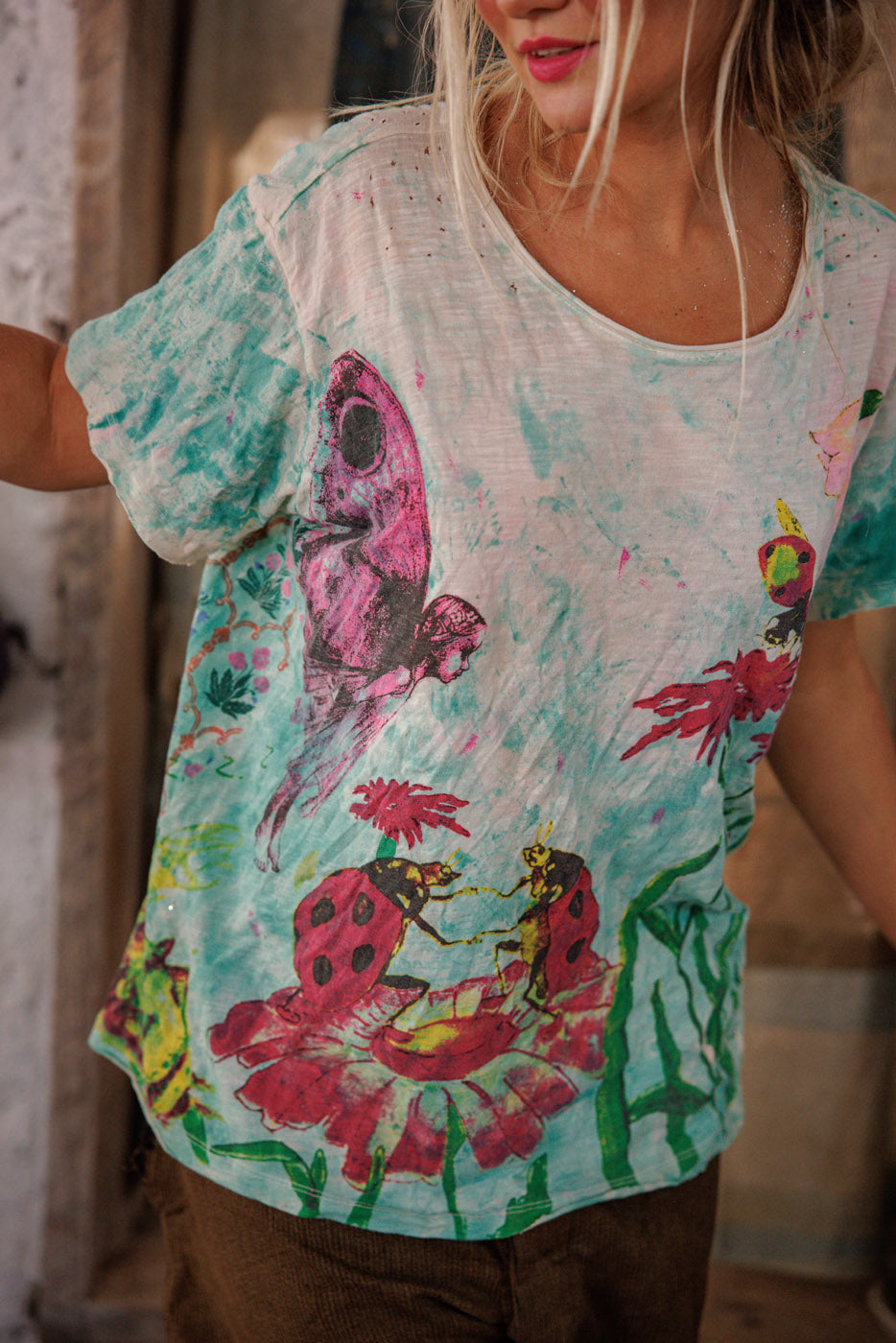 Top 2469 Splendid Be My Ladybug T OS