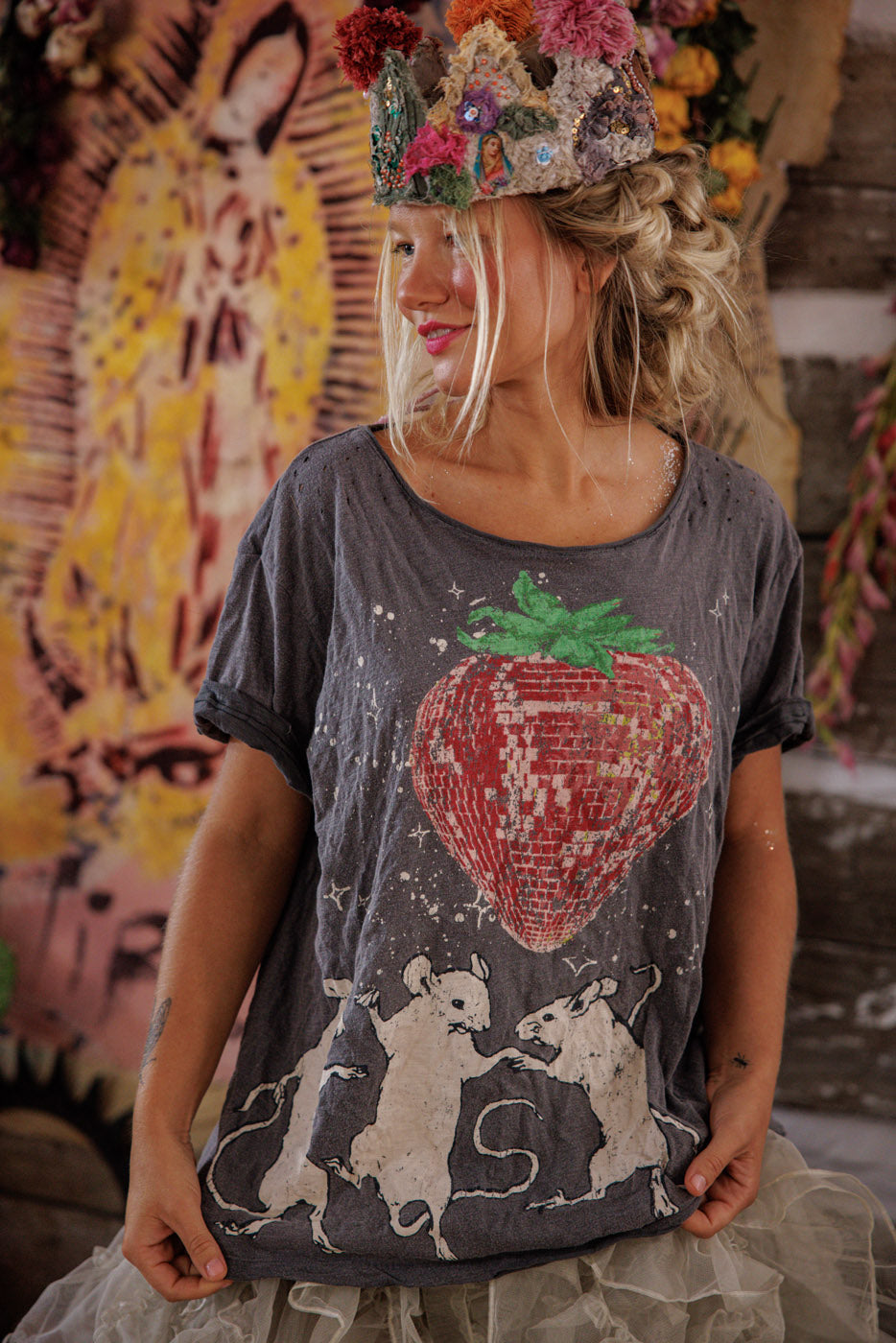 Top 2663 Ozzy Discotheque Fraises T OS