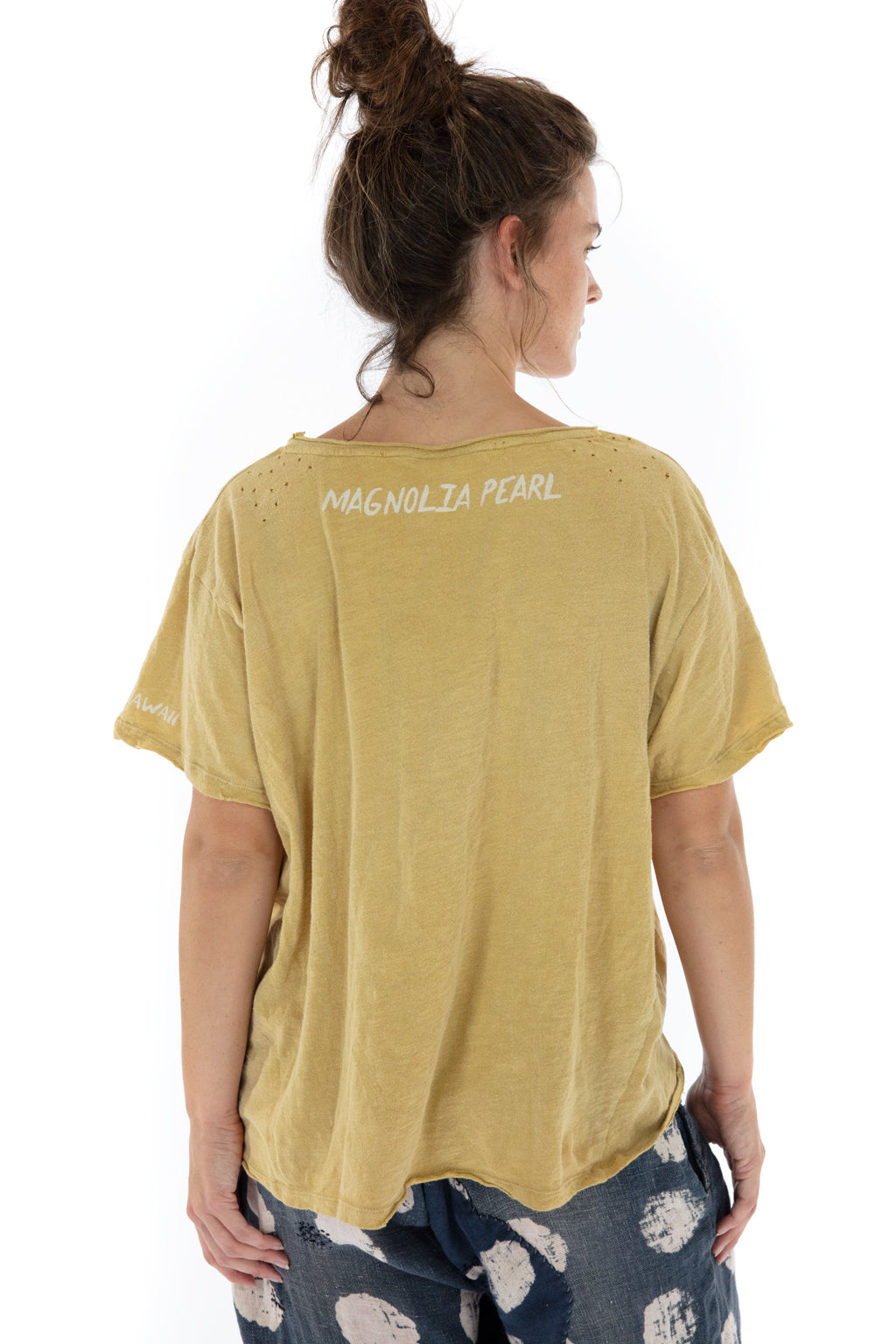Top 882 Marigold Hang Loose T Bf Cut O/S
