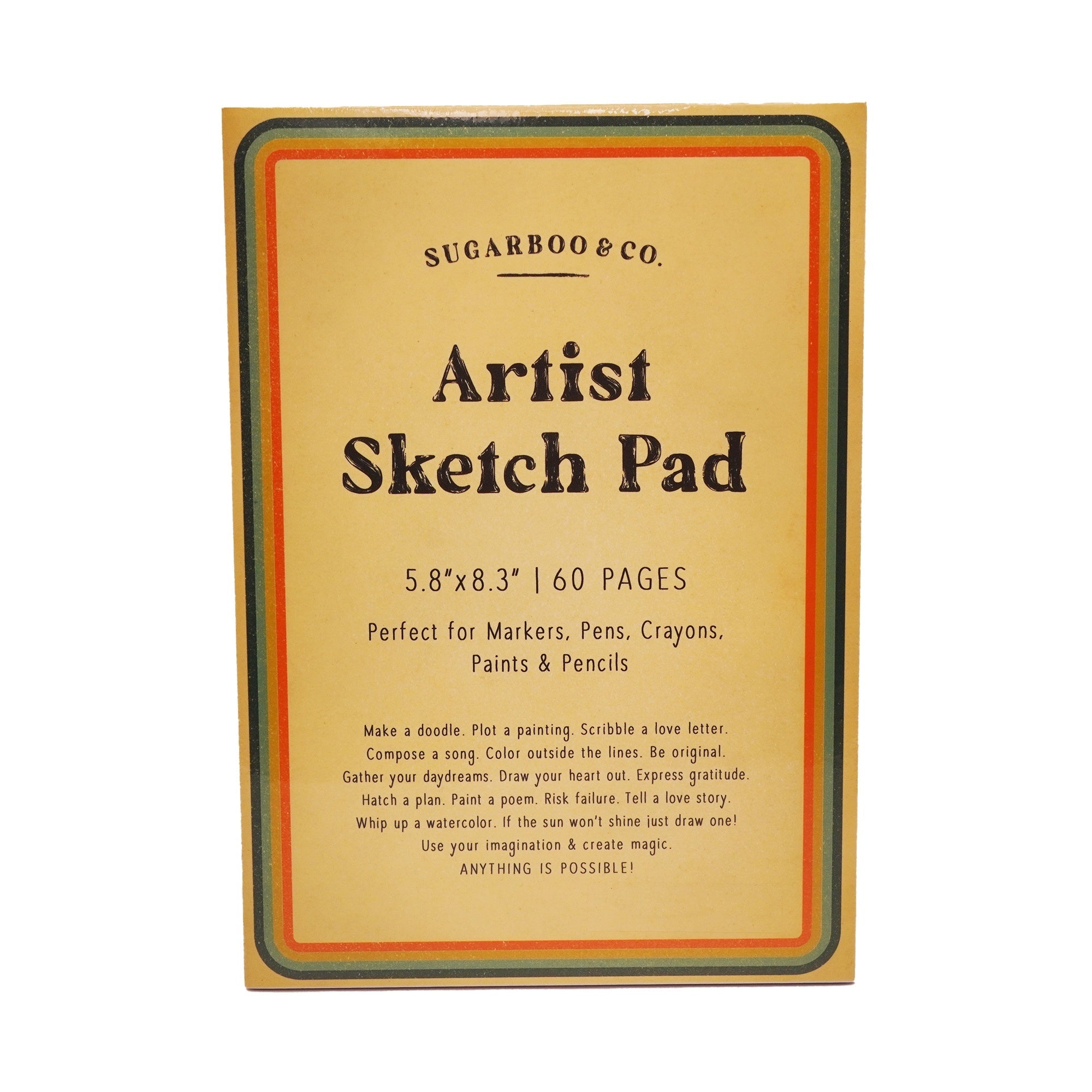 Artist Sketch Pad 5.8x8.3