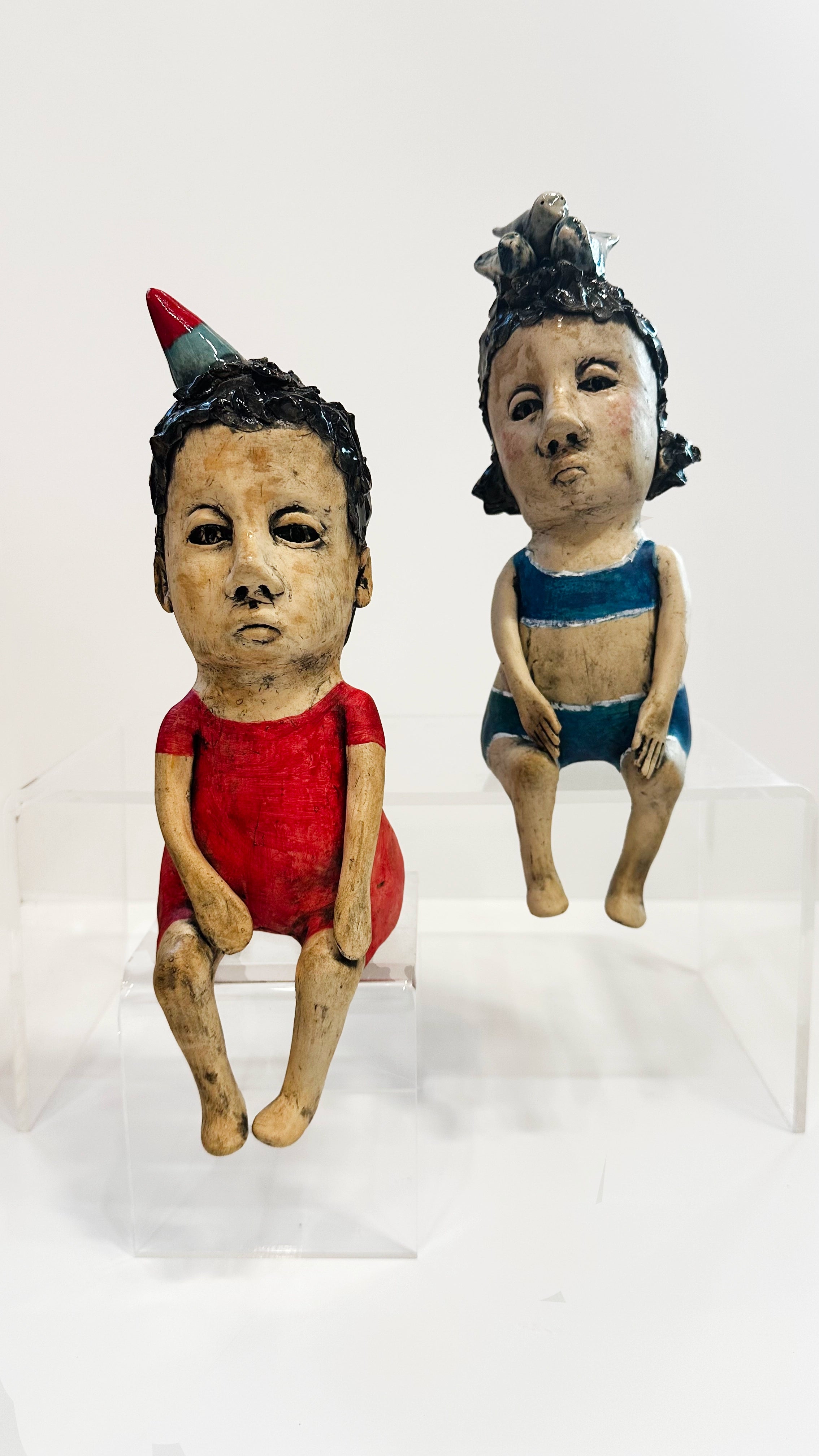 "Ruth likes swimming & sunning" Sitting Figure
