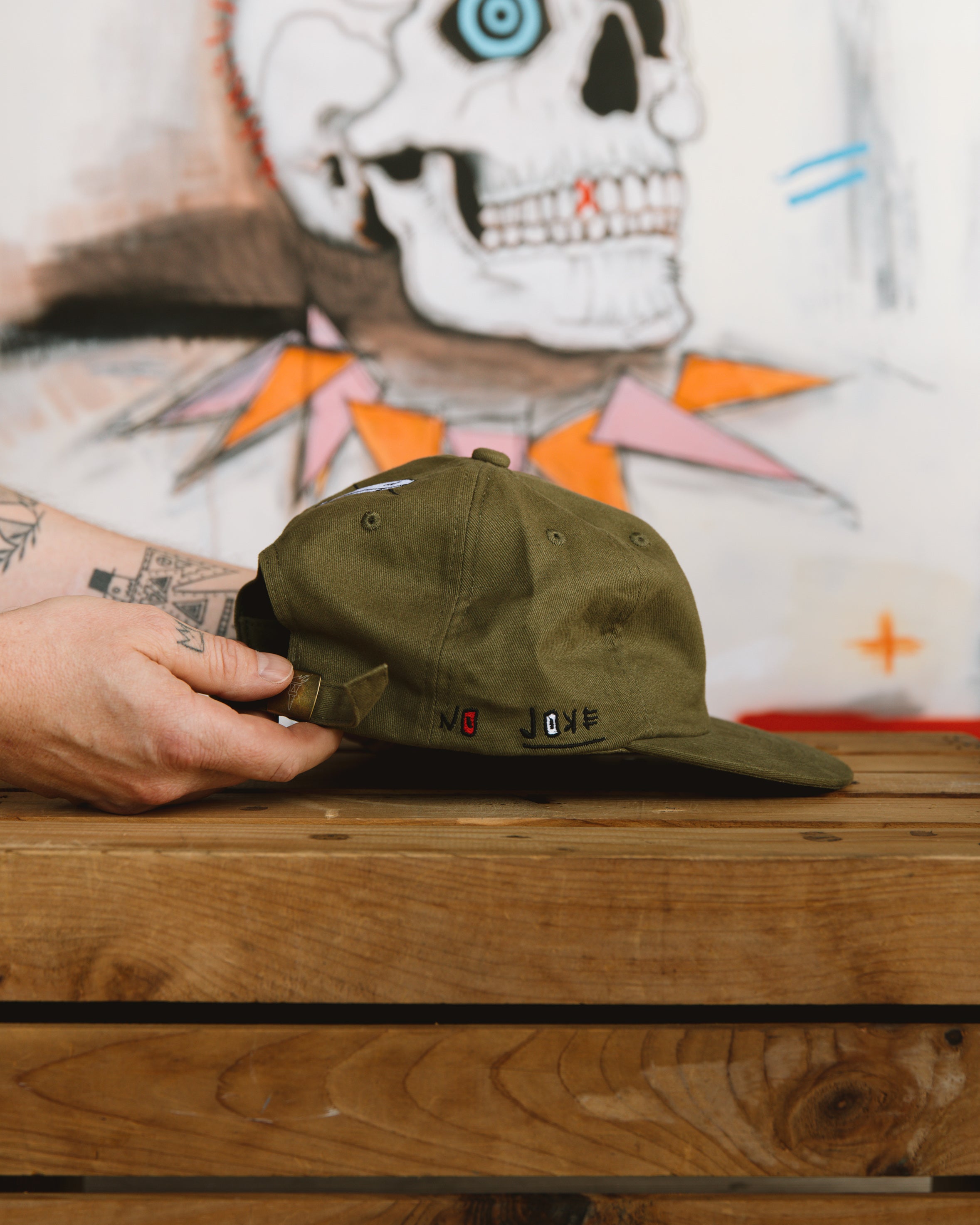 Embroidered Bax 'The Joker' Hat