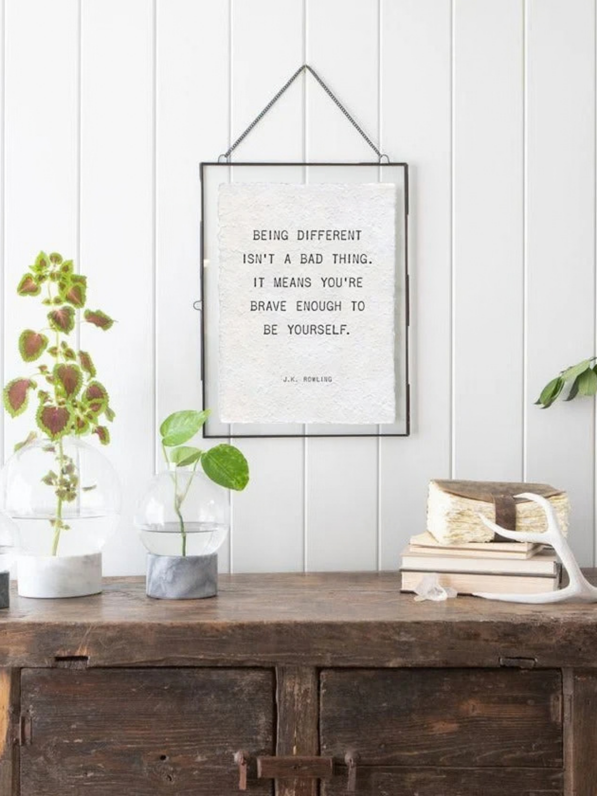 Being Different Isn't a Bad Thing Paper Print