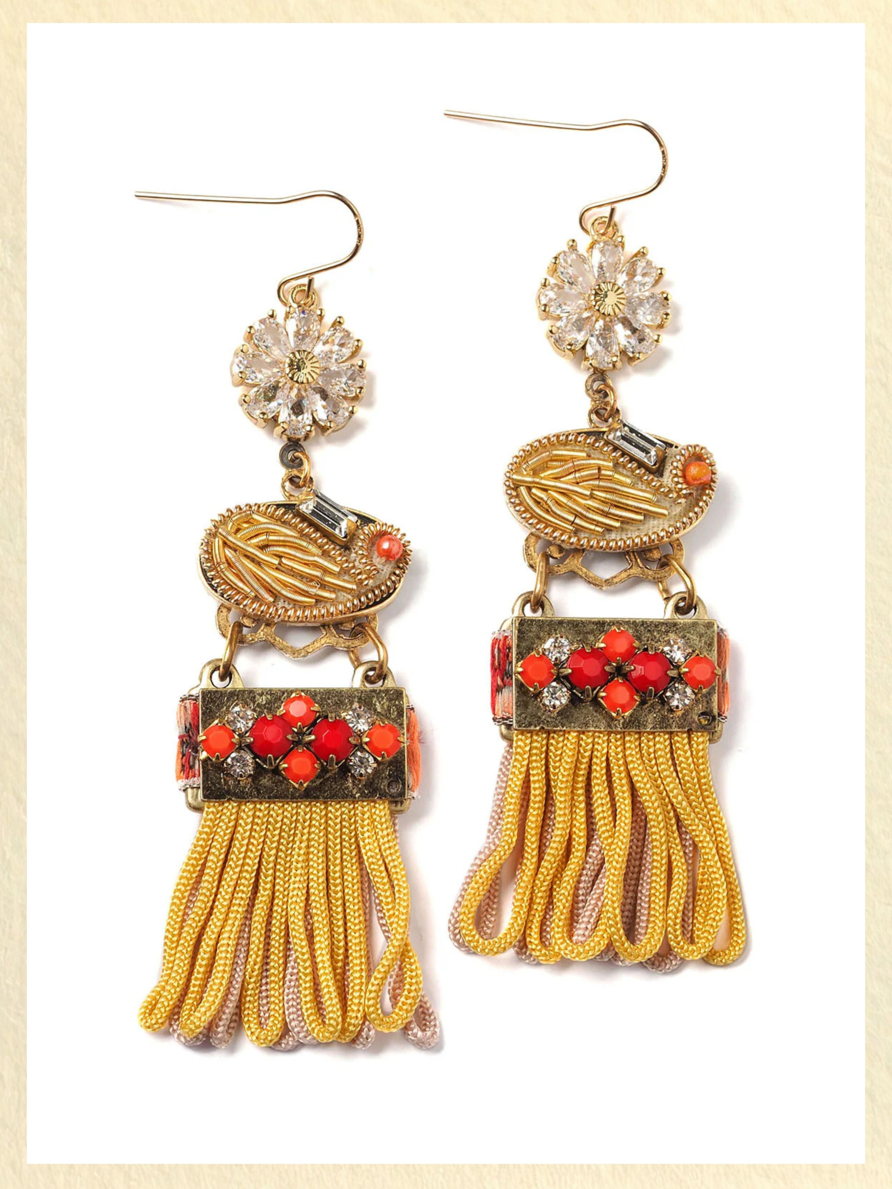 Embellished Moroccan Earrings