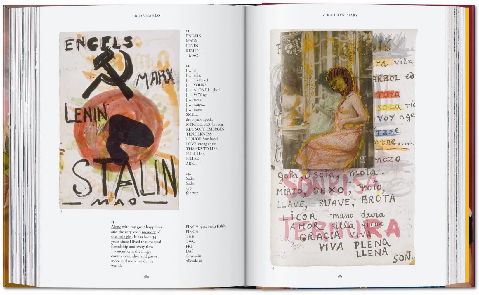 Frida Kahlo 40th Edition Book