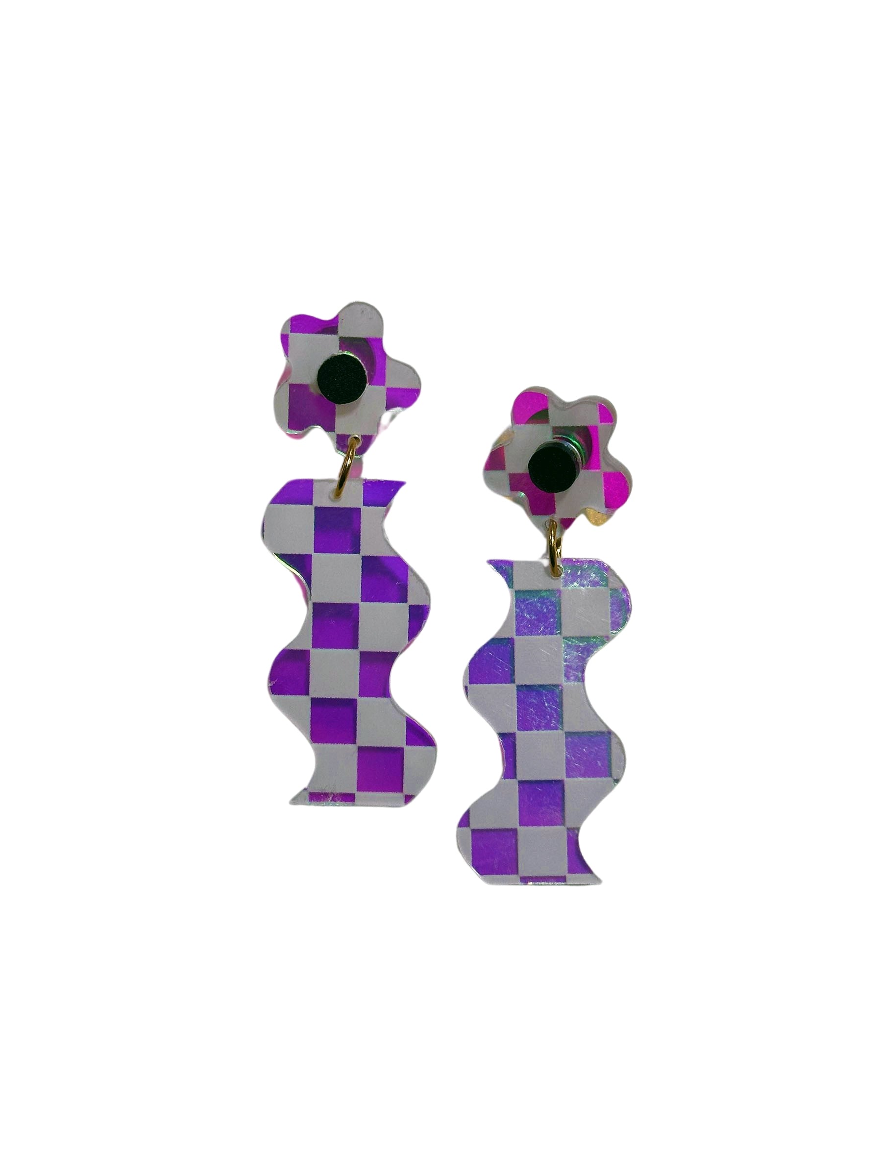 Wavy Daisies Earrings Solar