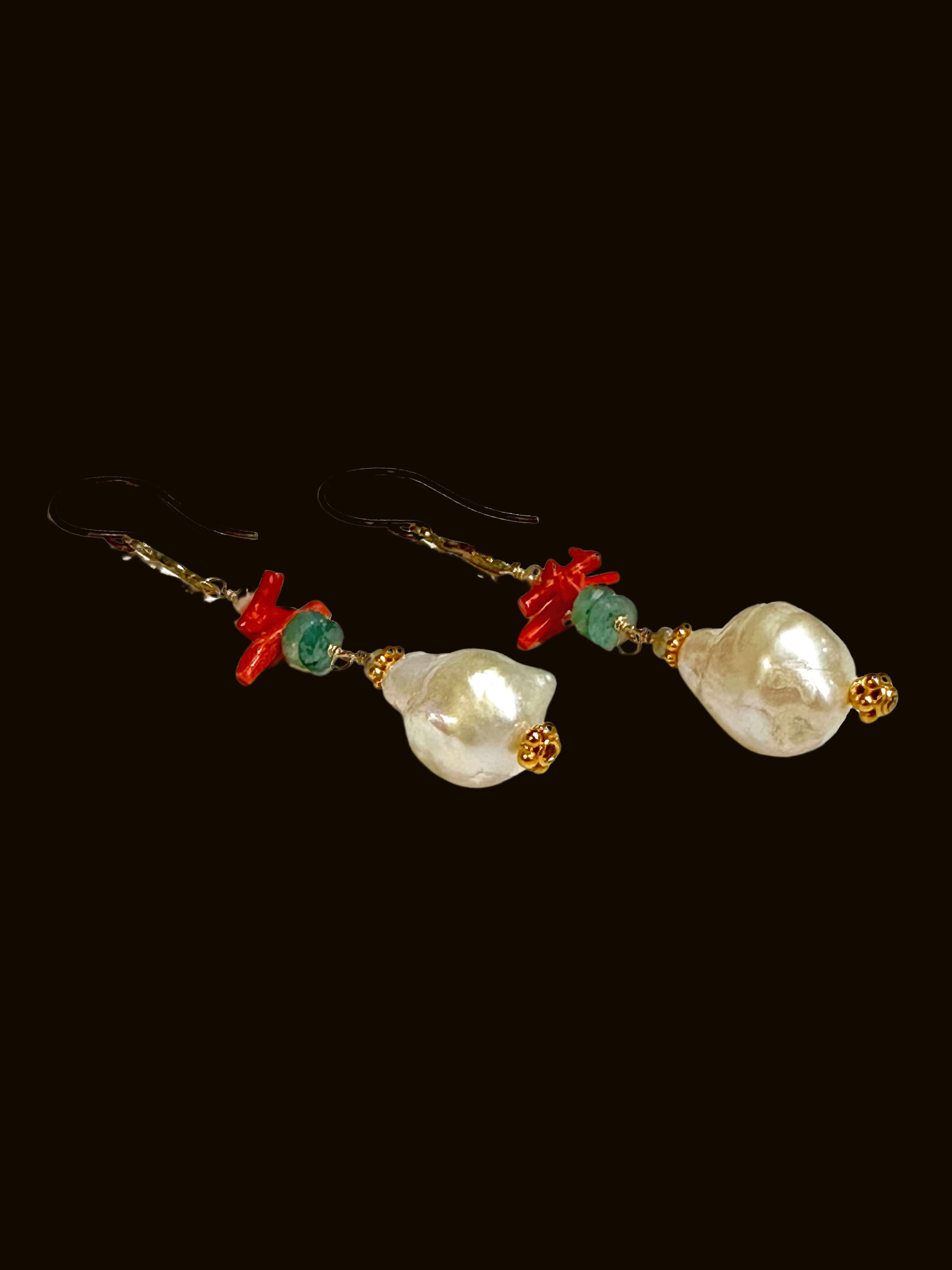 Baroque Pearl Earrings