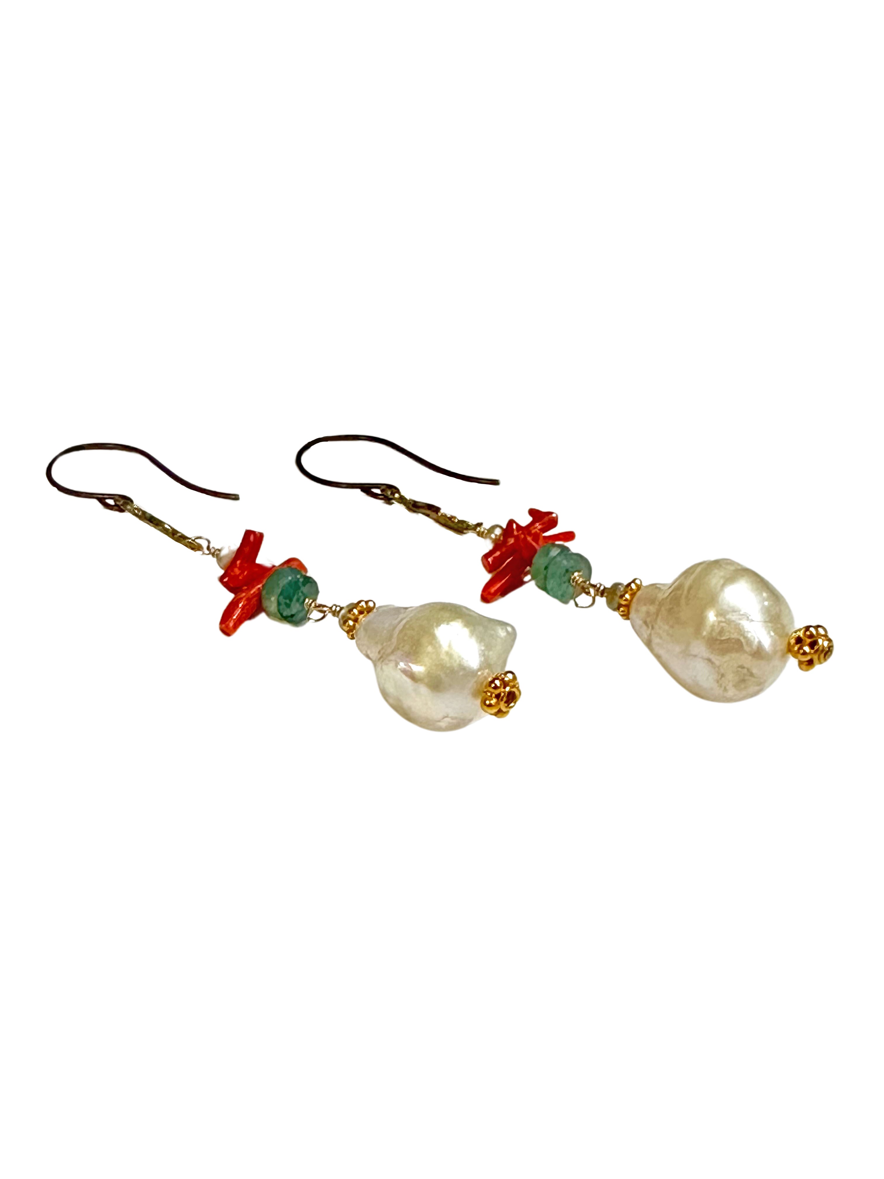 Baroque Pearl Earrings