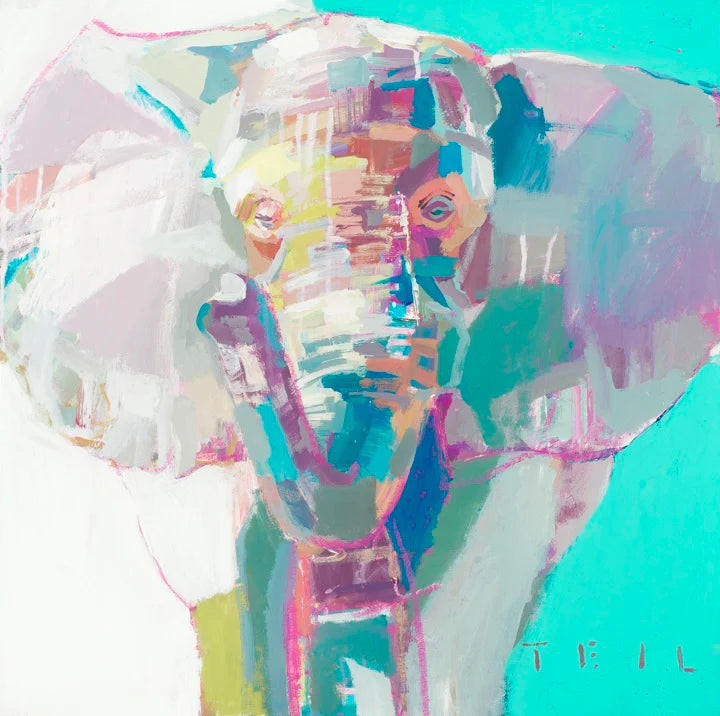 Teil Print - Morning Splash 12x12"