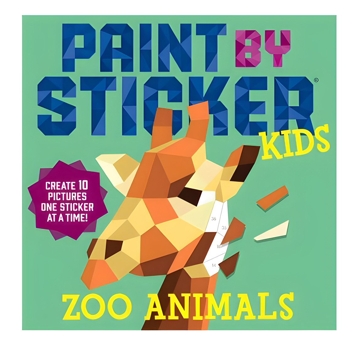 Paint by Stickers // Zoo Animals