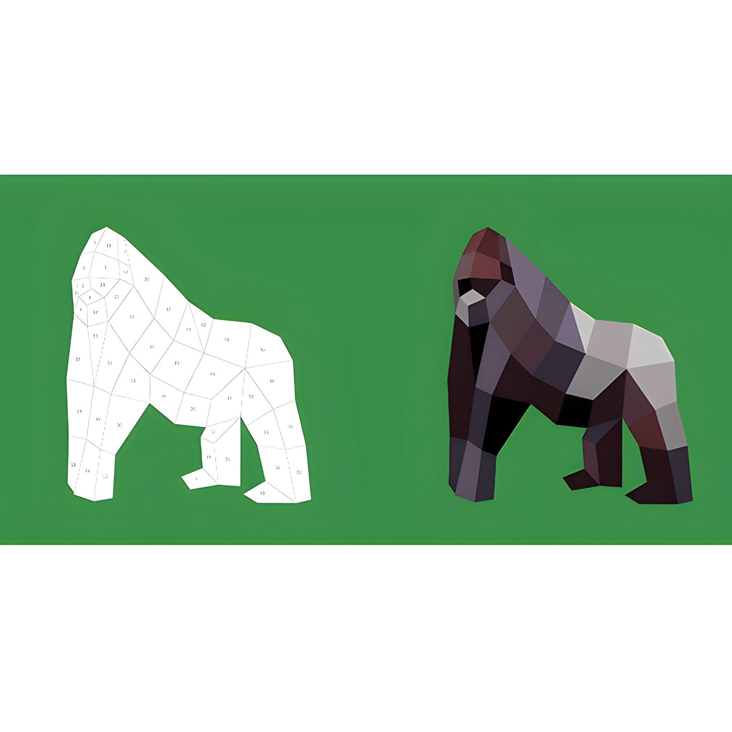 Paint by Stickers // Zoo Animals
