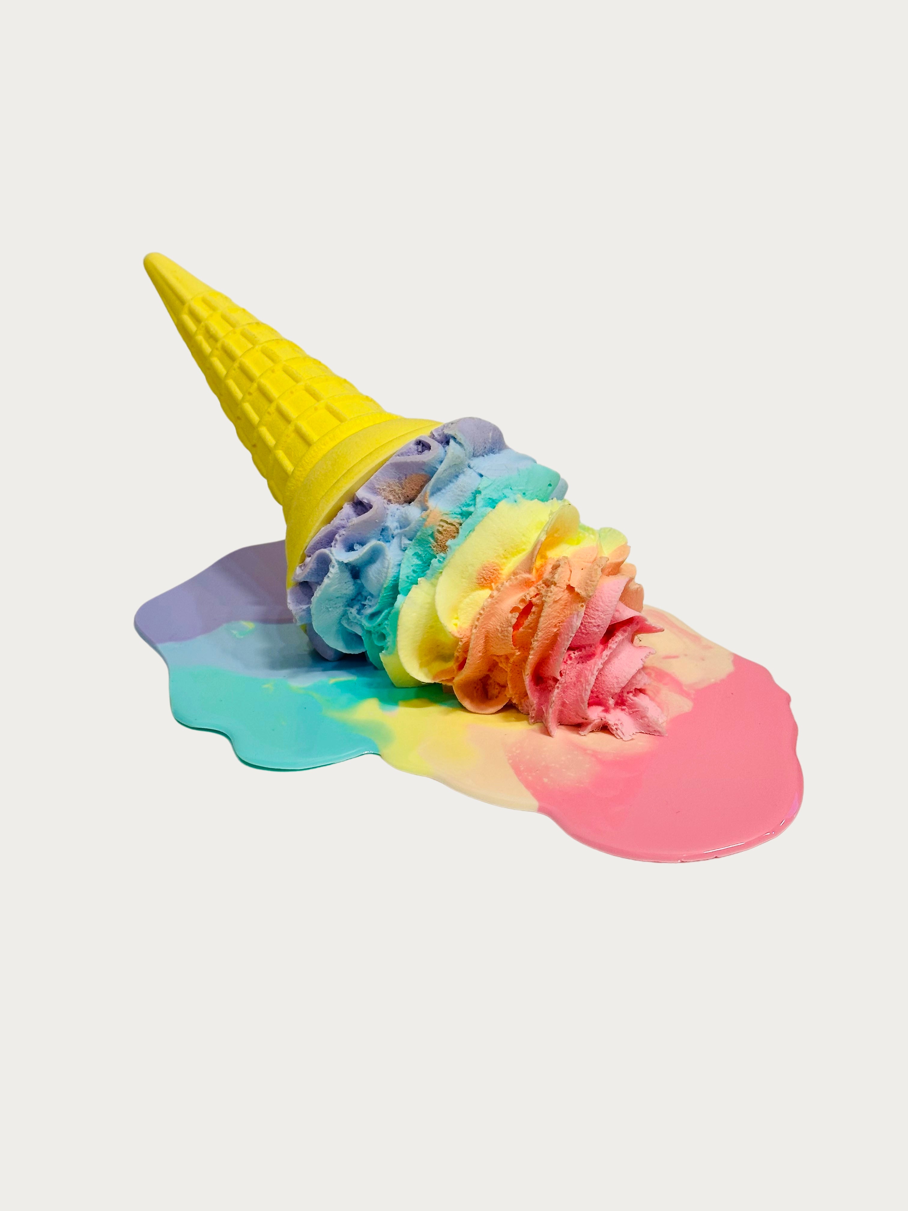 Rainbow Soft Serve Puddle