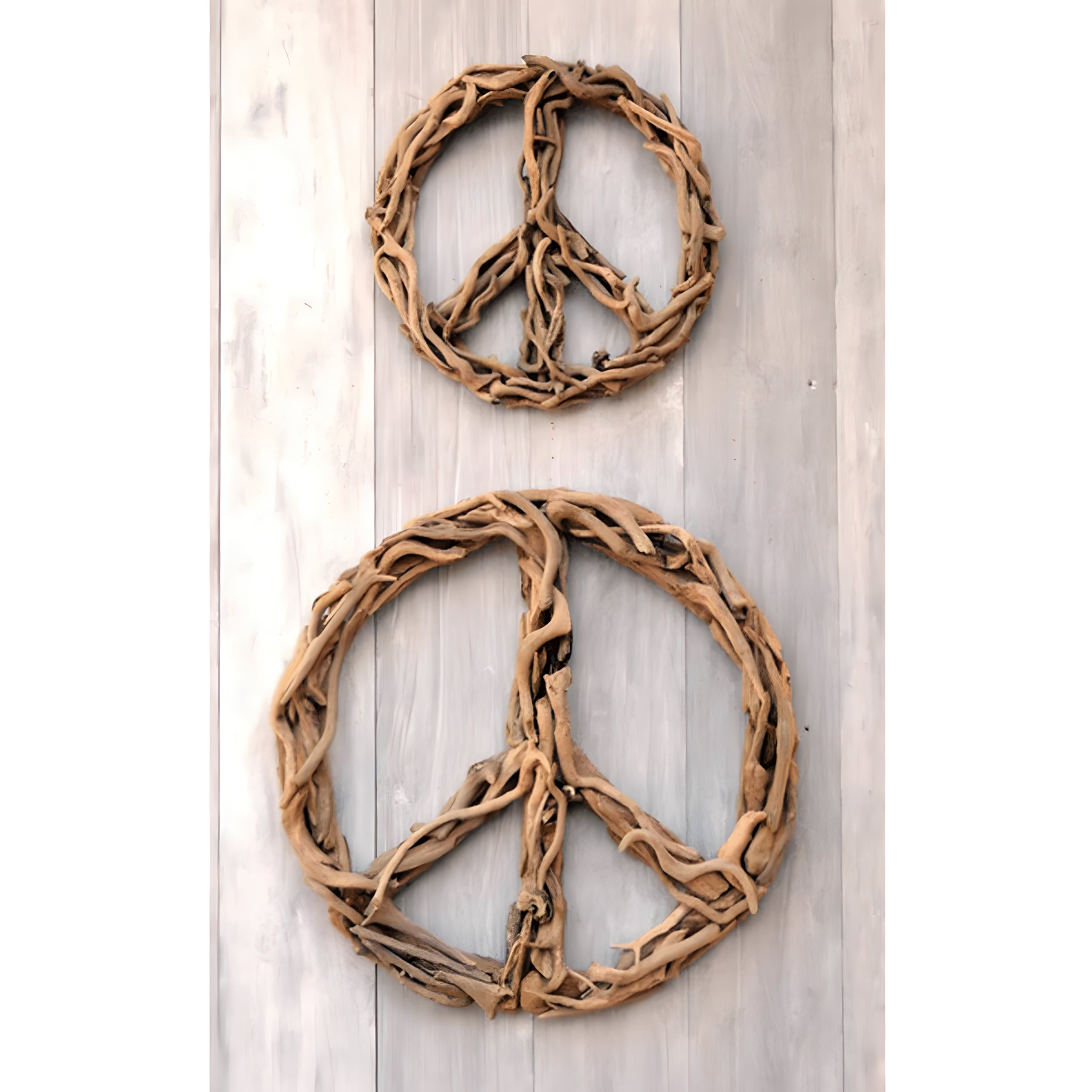 Small Driftwood Peace Sign