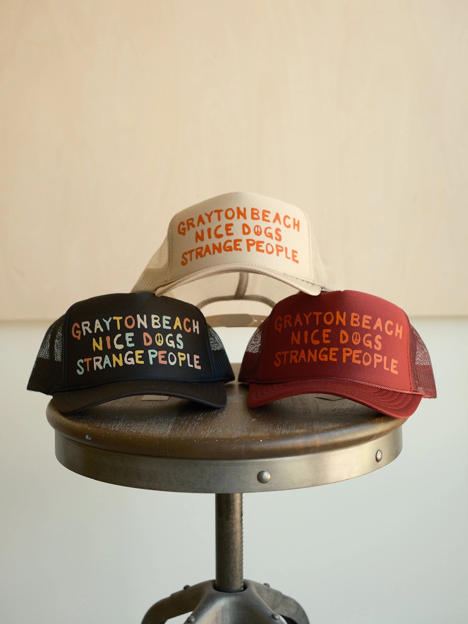 Nice Dogs Strange People Trucker Hat