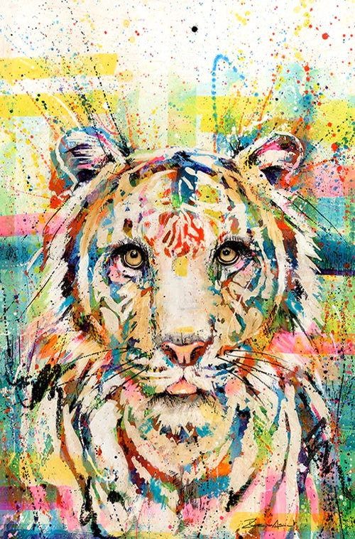 "Pretty in Pink" Tiger Print