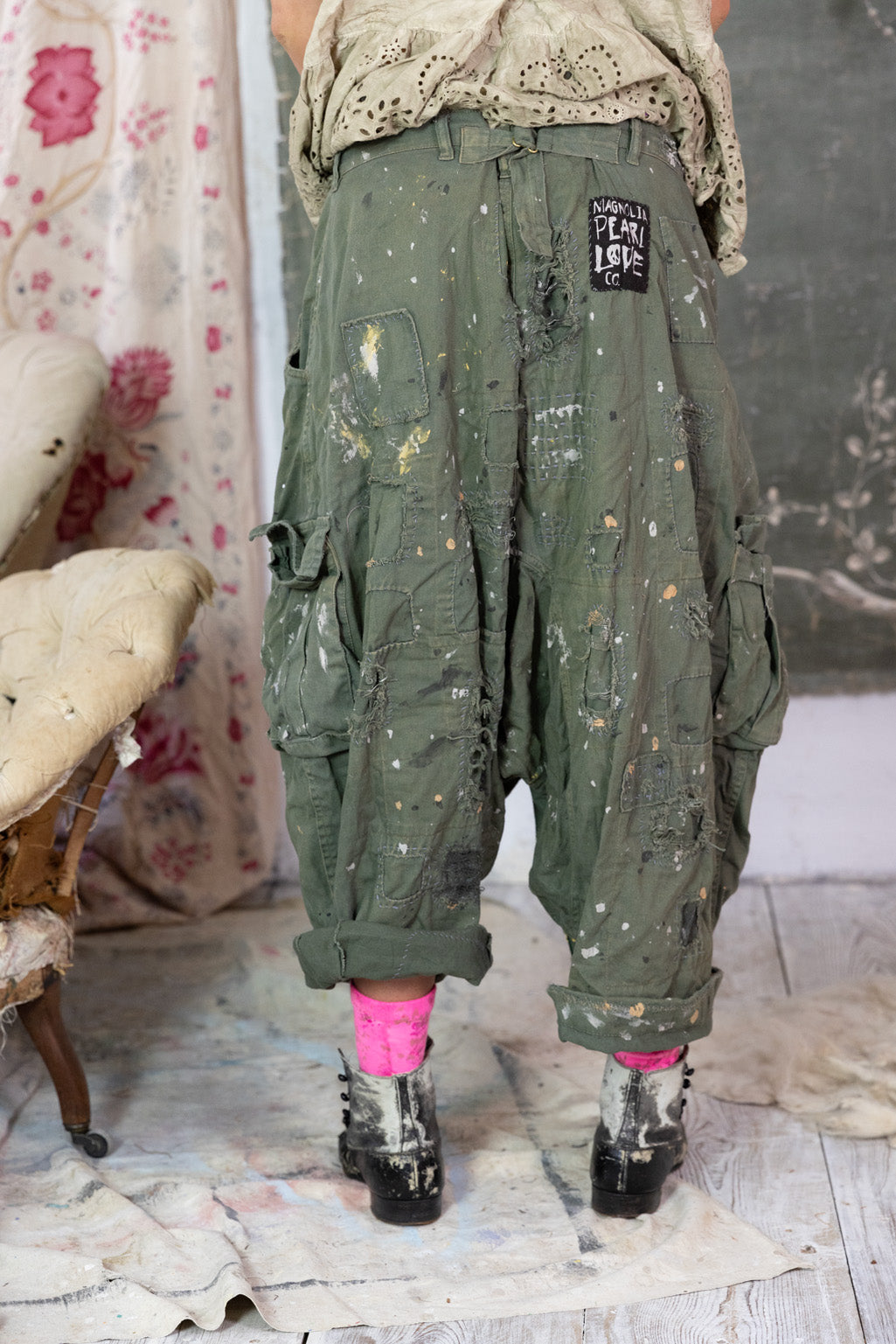 Pants 564 Peace Thomas Cargo Trousers O/S