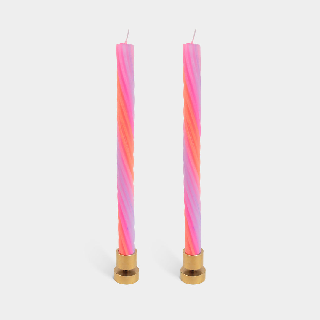 Rope Candles by Lex Pott  // Orange