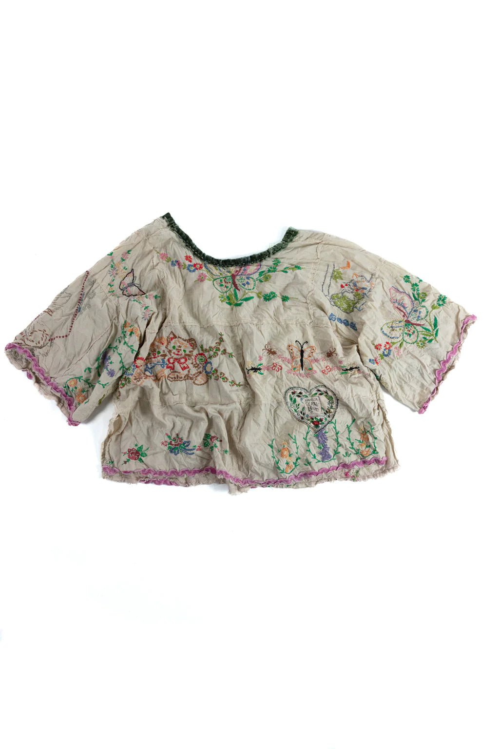 Top 1301 Moonlght Embroidery Matilda Top O/S
