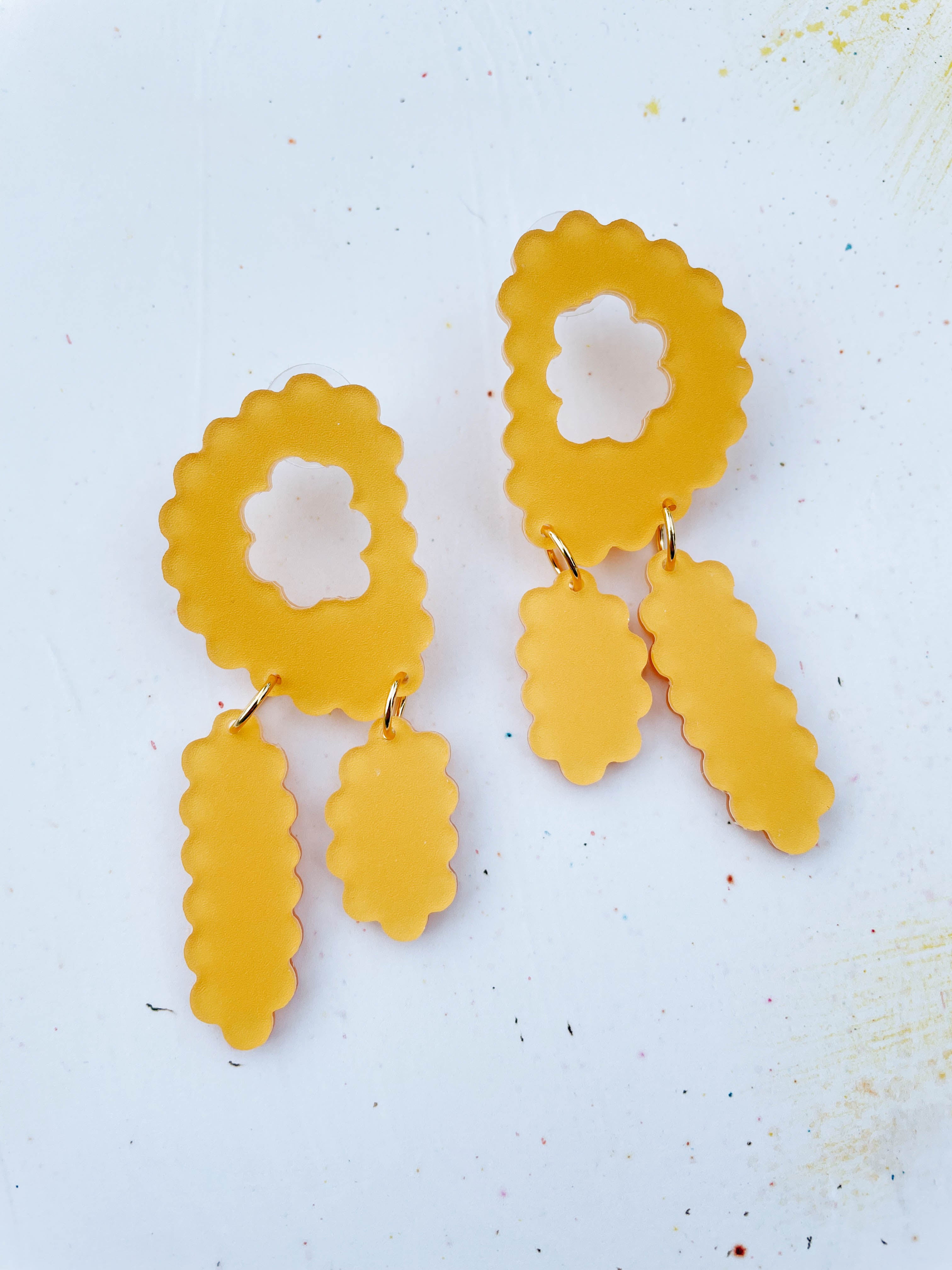 Triple Drop Earrings Mellow