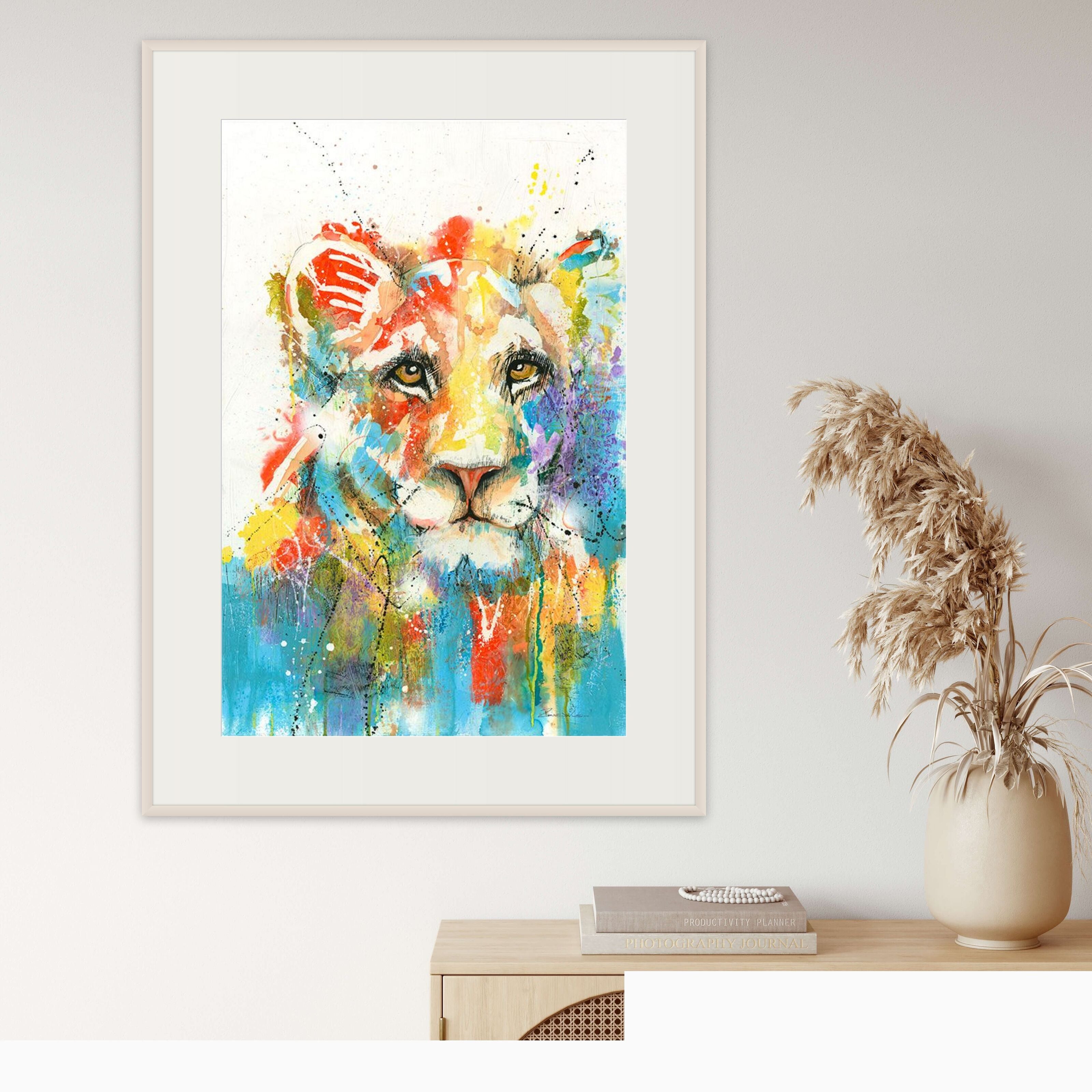 Lioness Print