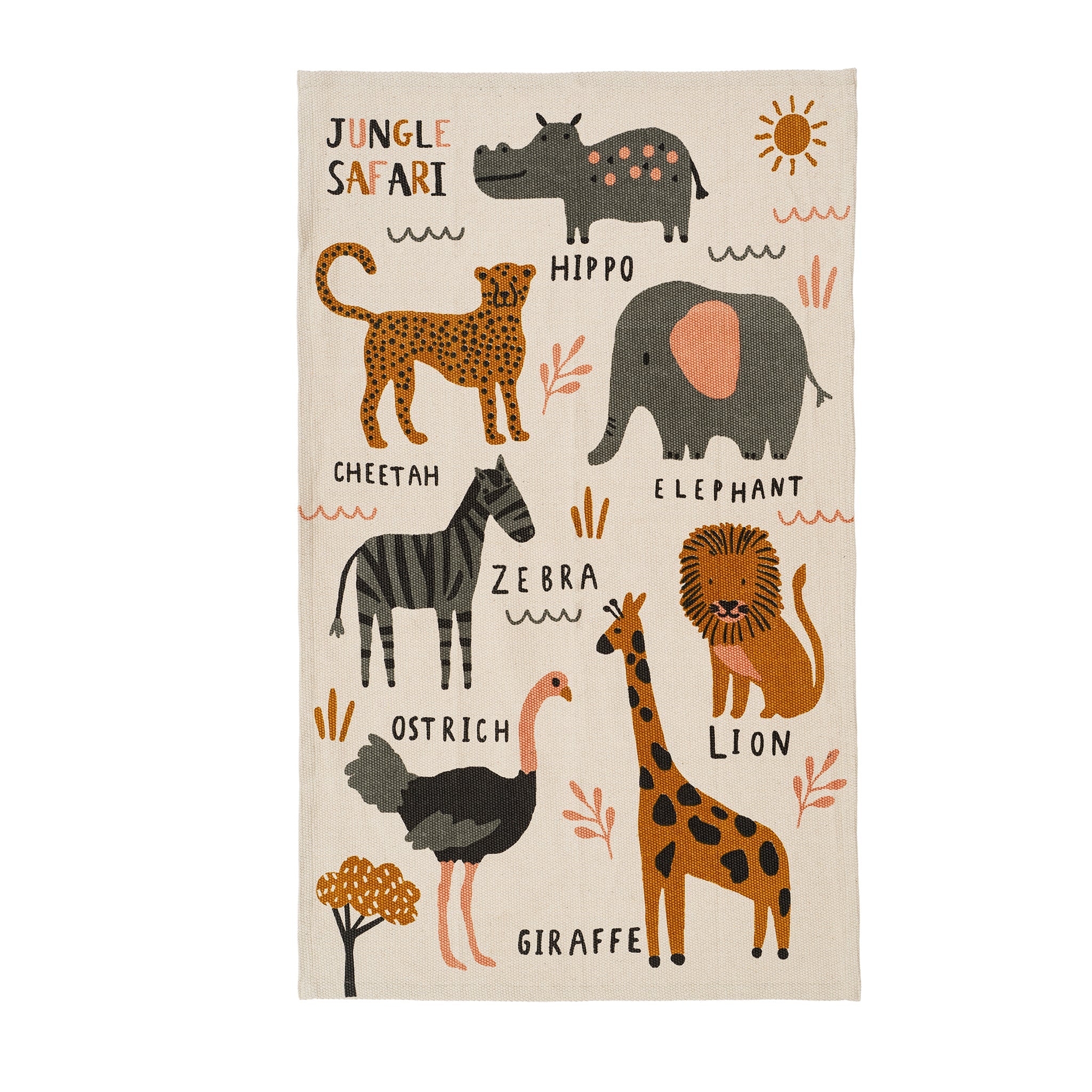 Jungle Safari Kids Rug