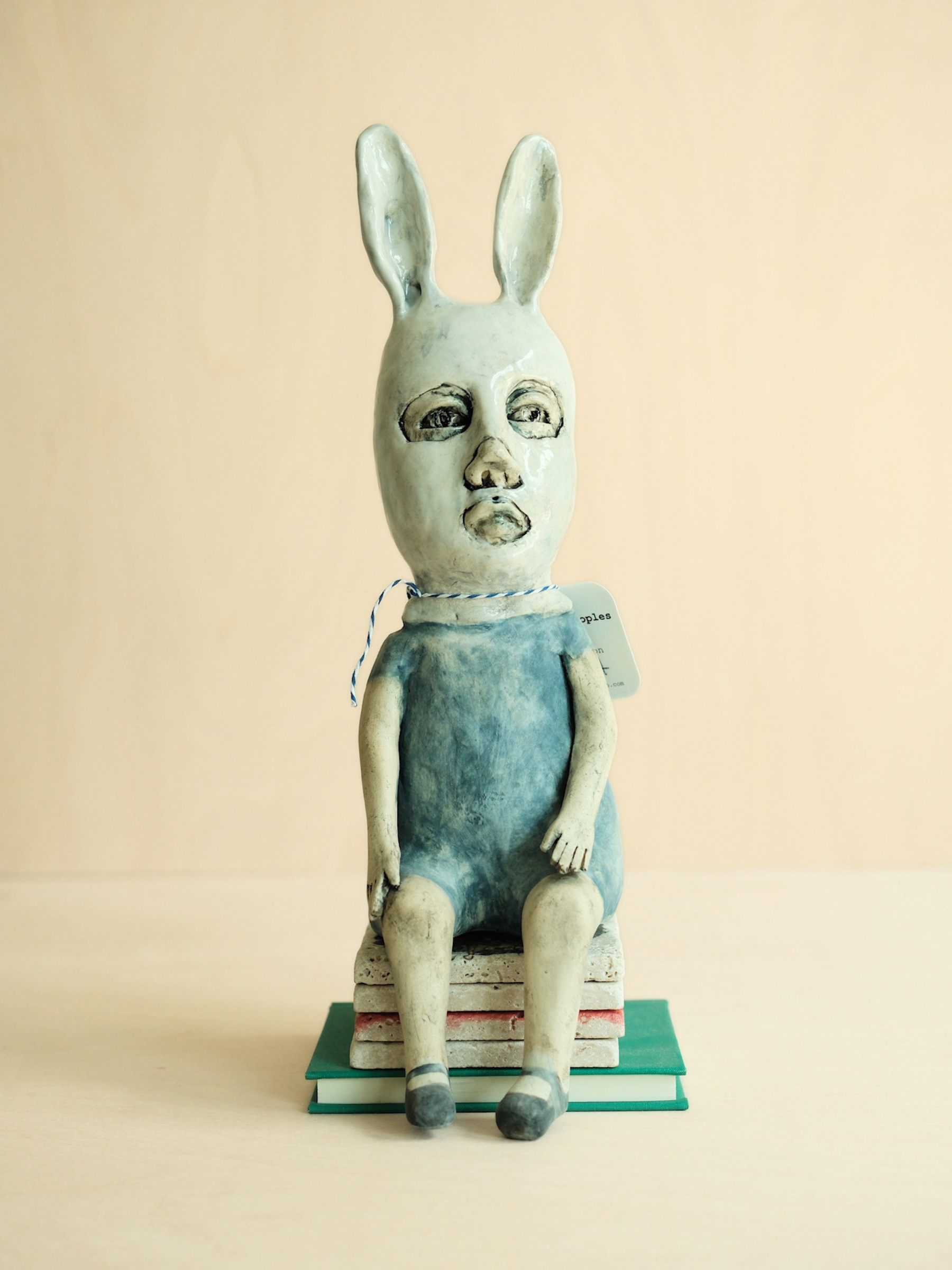 "Bandit" Sitting Figure