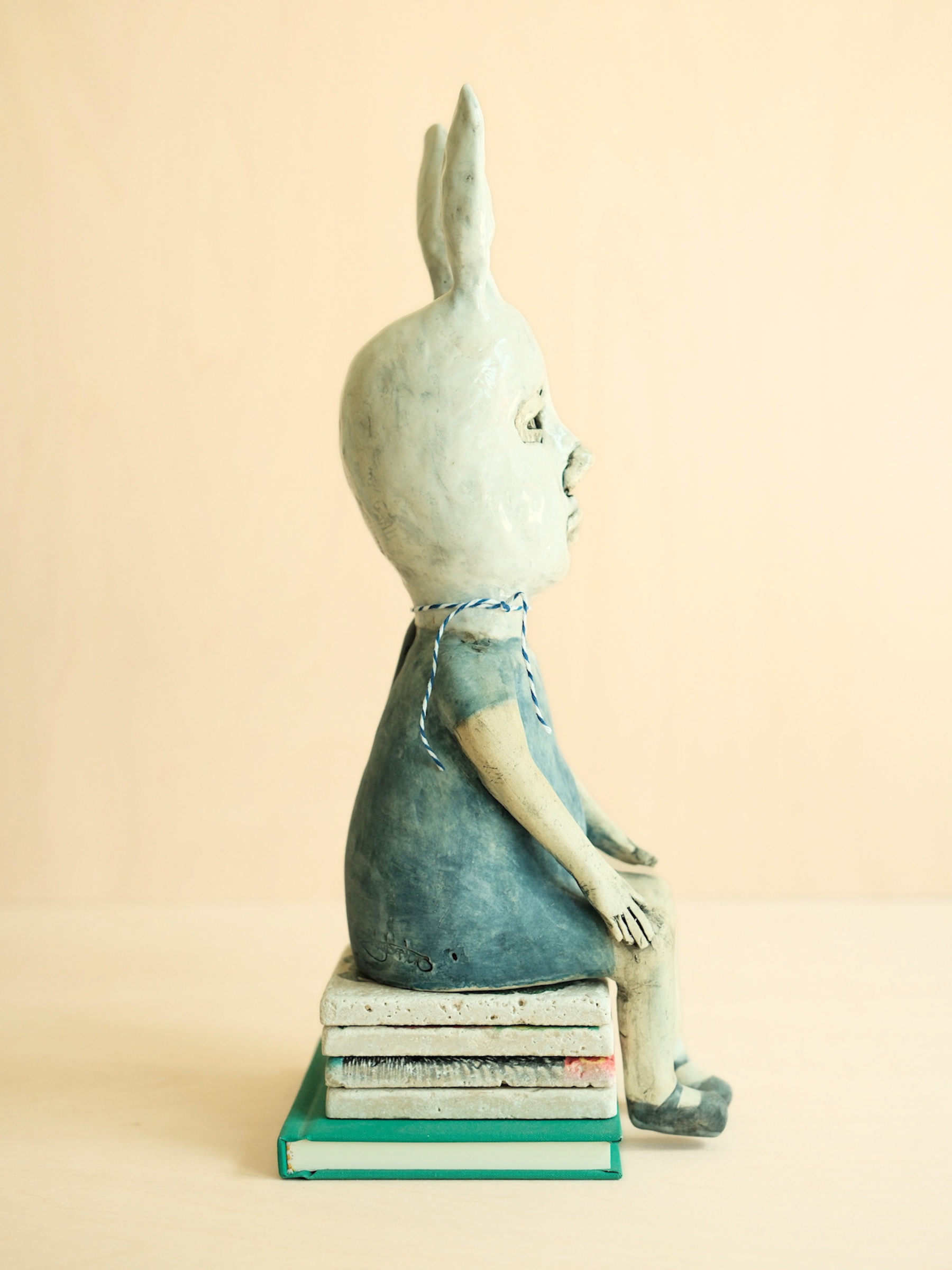 "Bandit" Sitting Figure