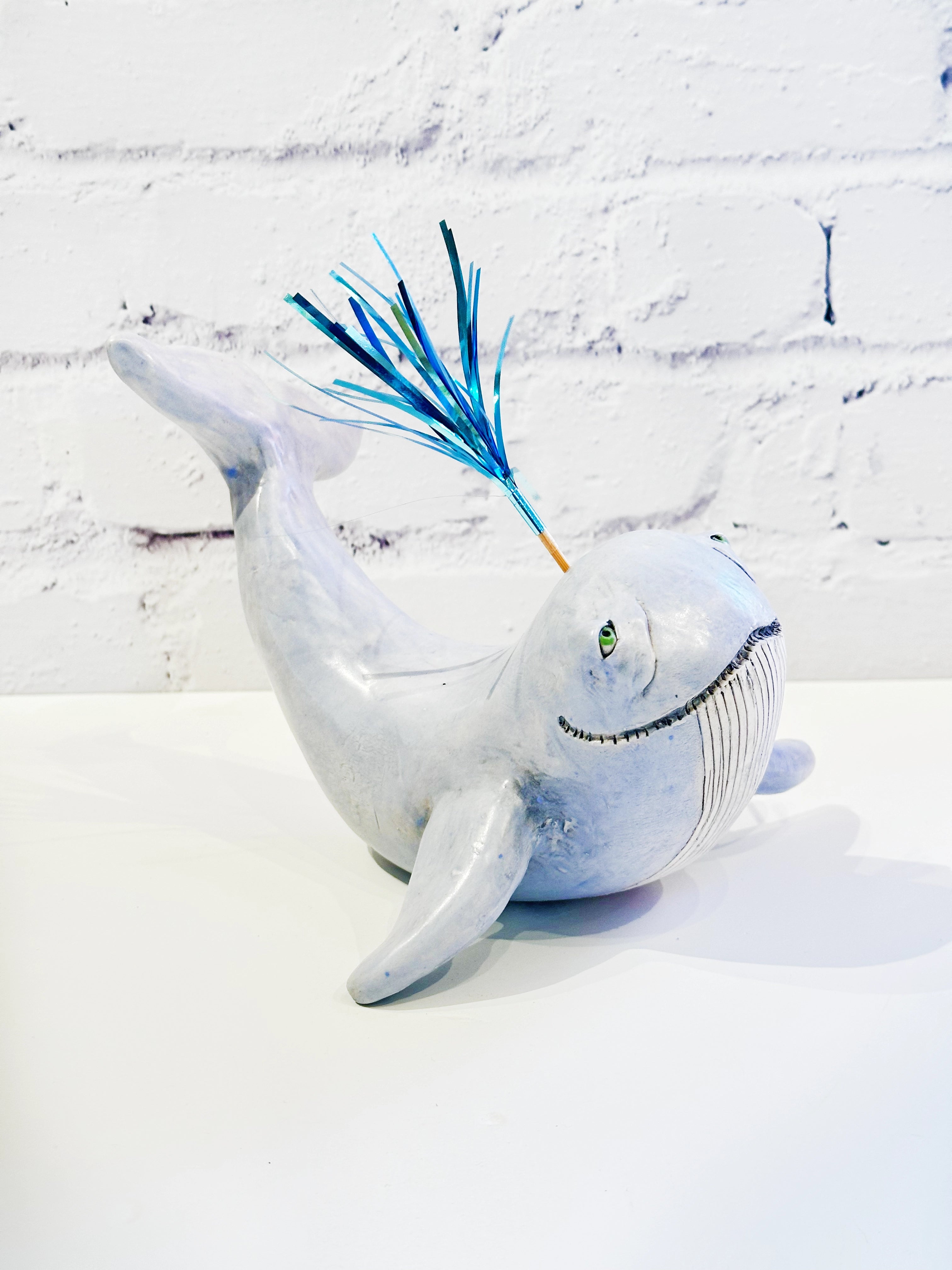 Blue Whale with Spout