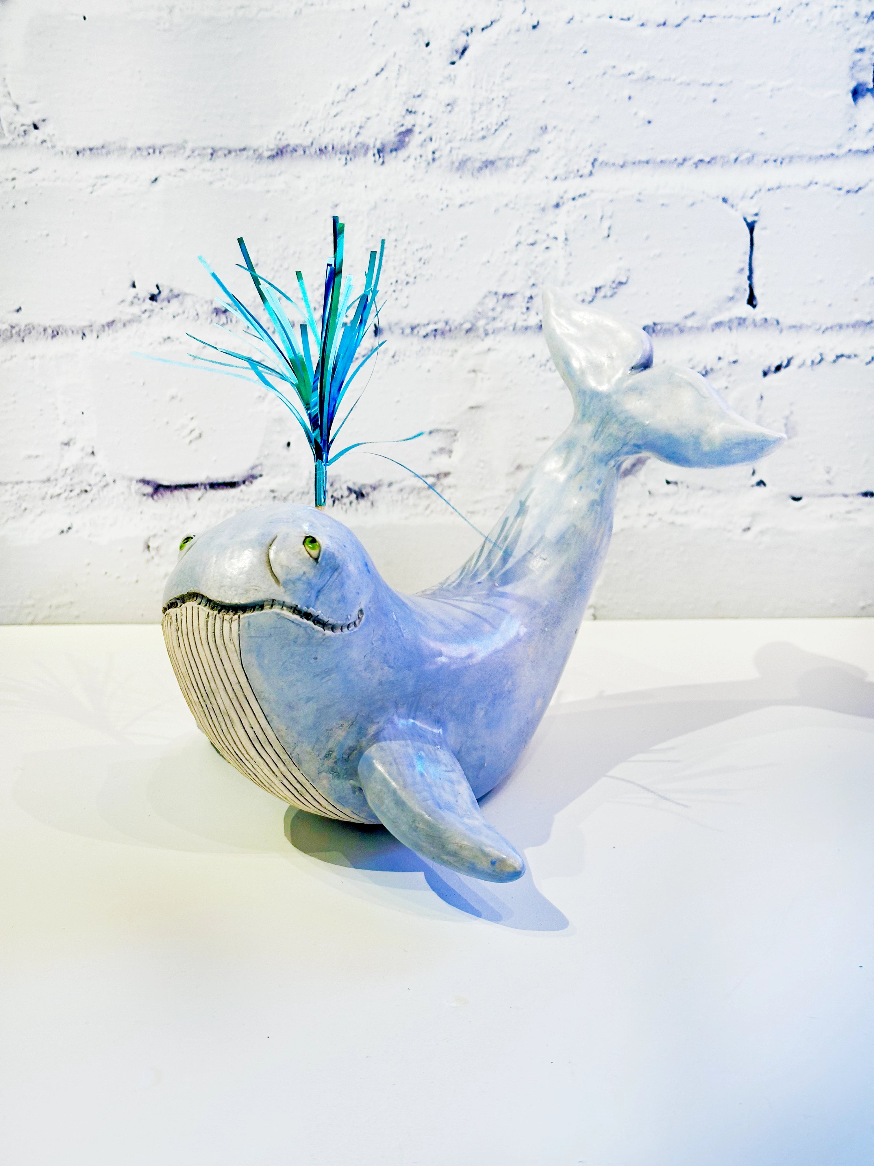 Blue Whale with Spout