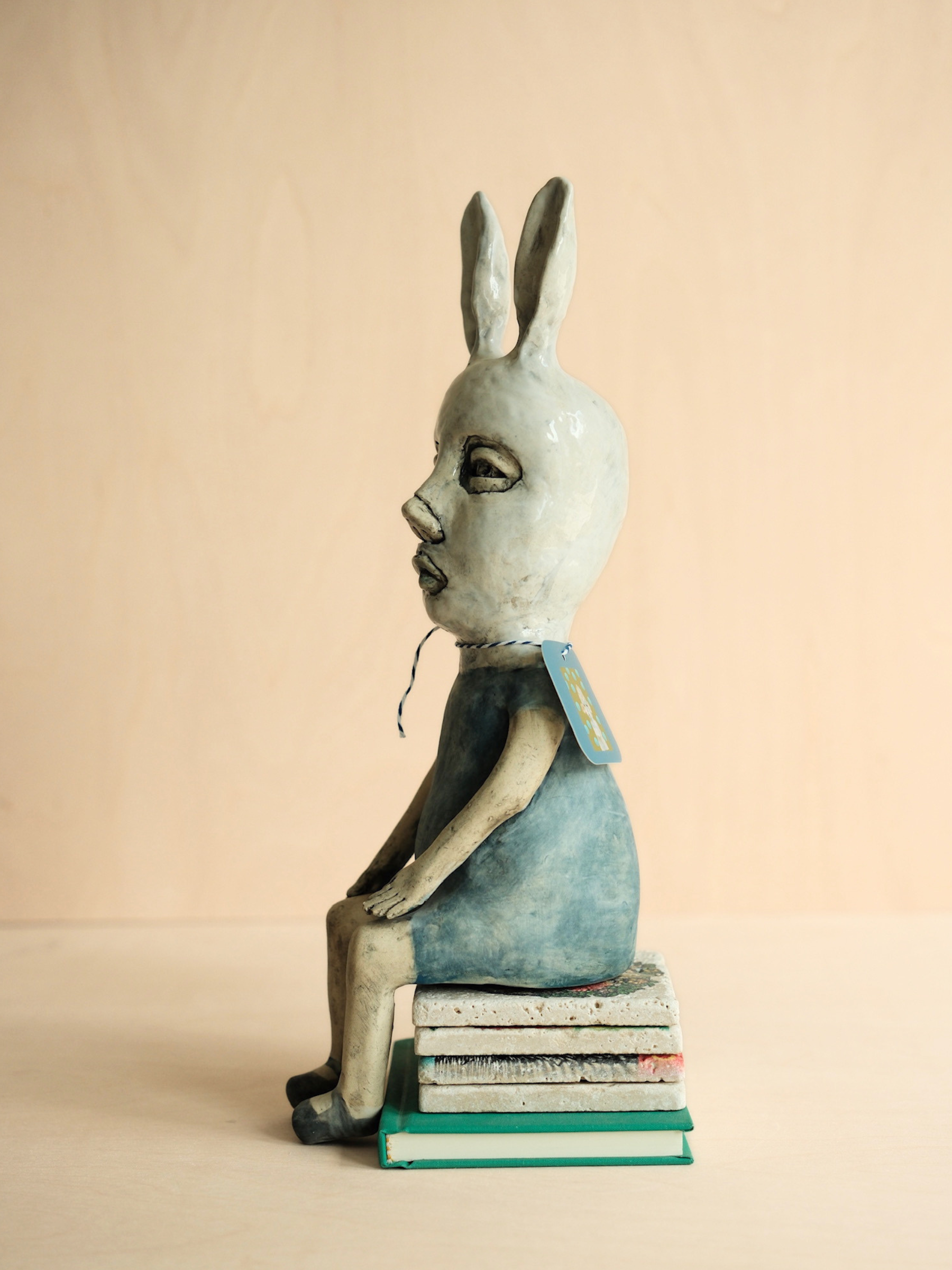 "Bandit" Sitting Figure