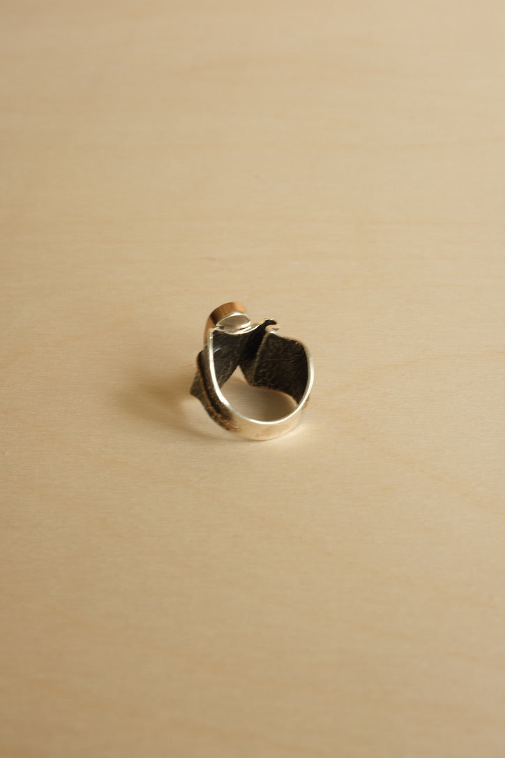 Tear Drop Turquoise Ring // Size 8