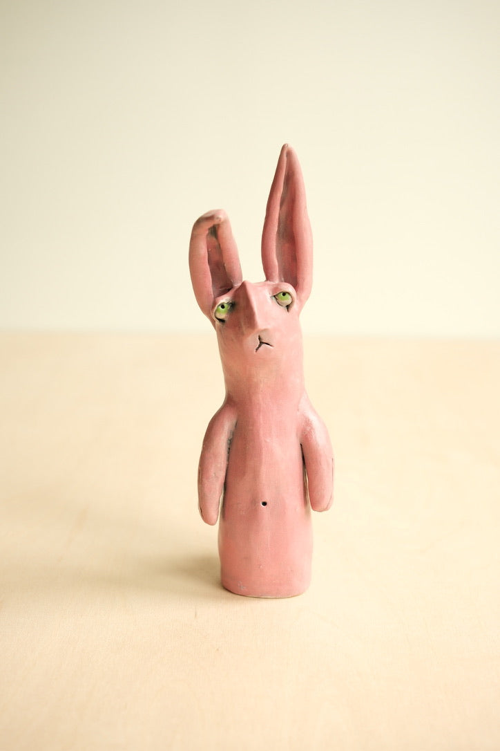 Glum Bunny // Satin Pink