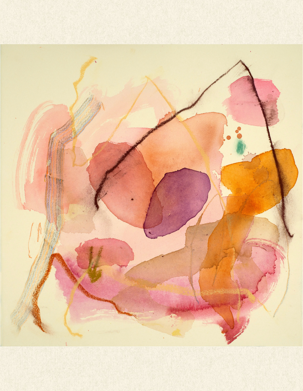 'Colors of Sunday' Nest No. 2 // 12x12"