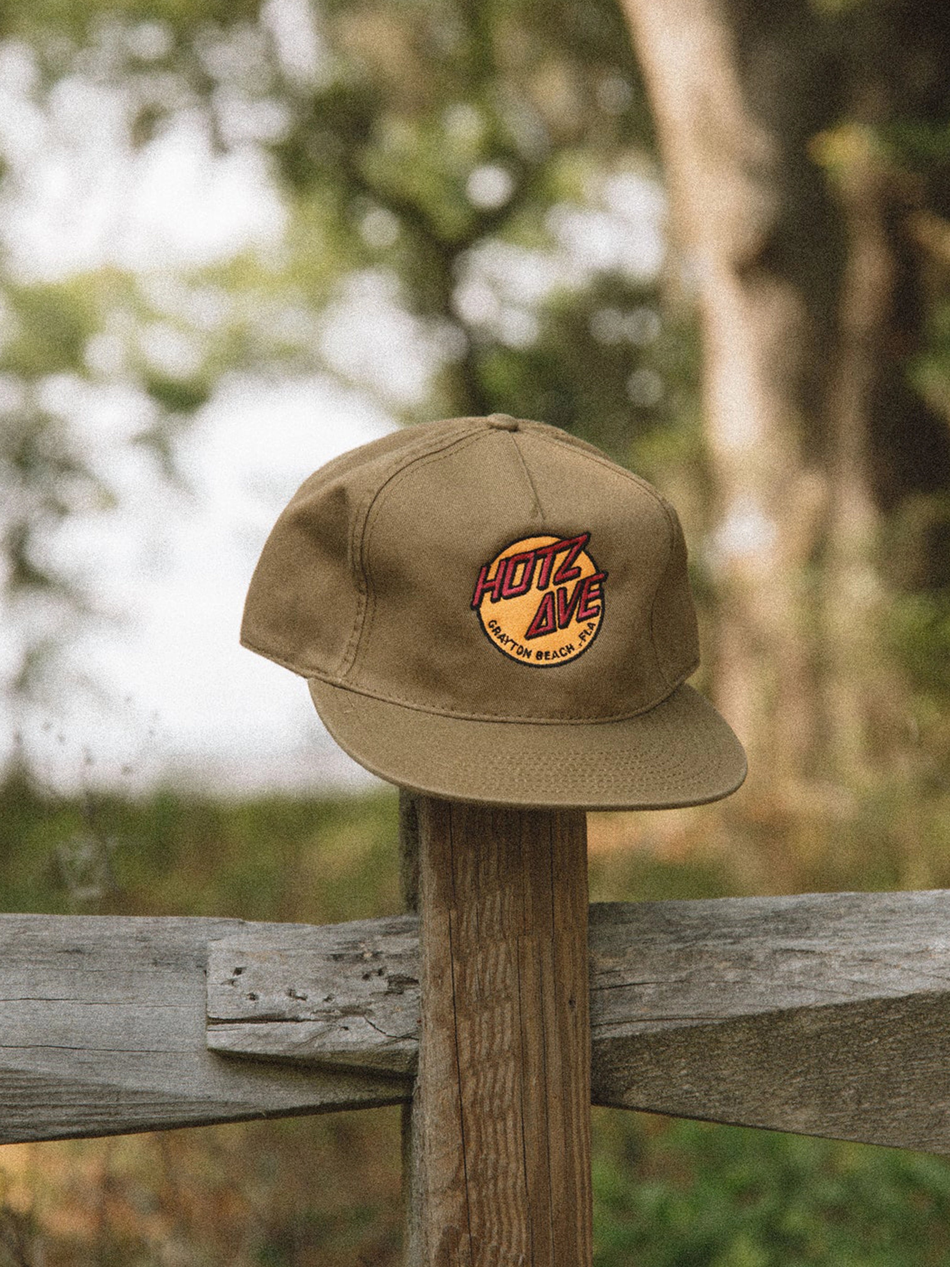 Embroidered Hotz Ave Hat