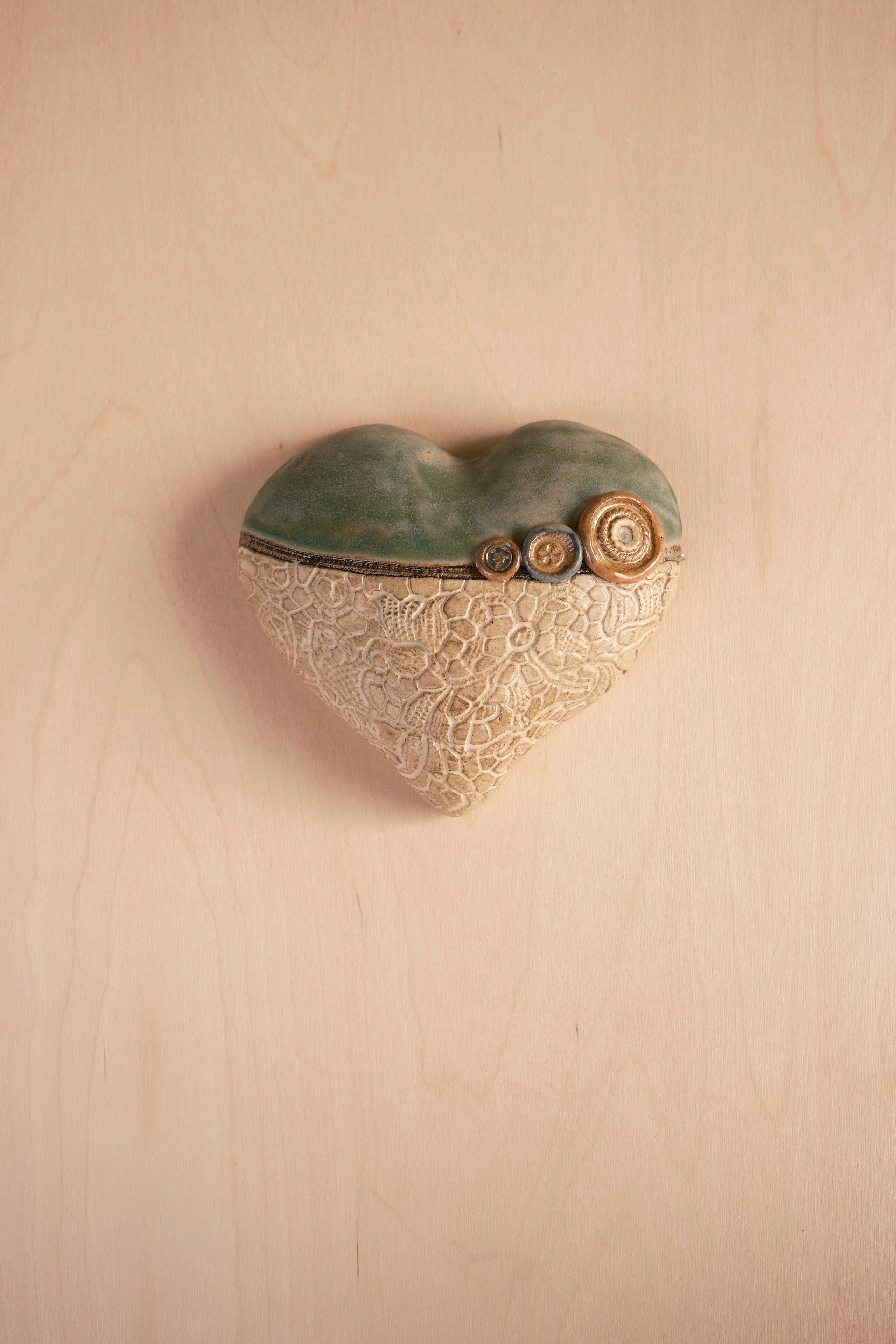 Annie's Little Fatty Blue & White Heart