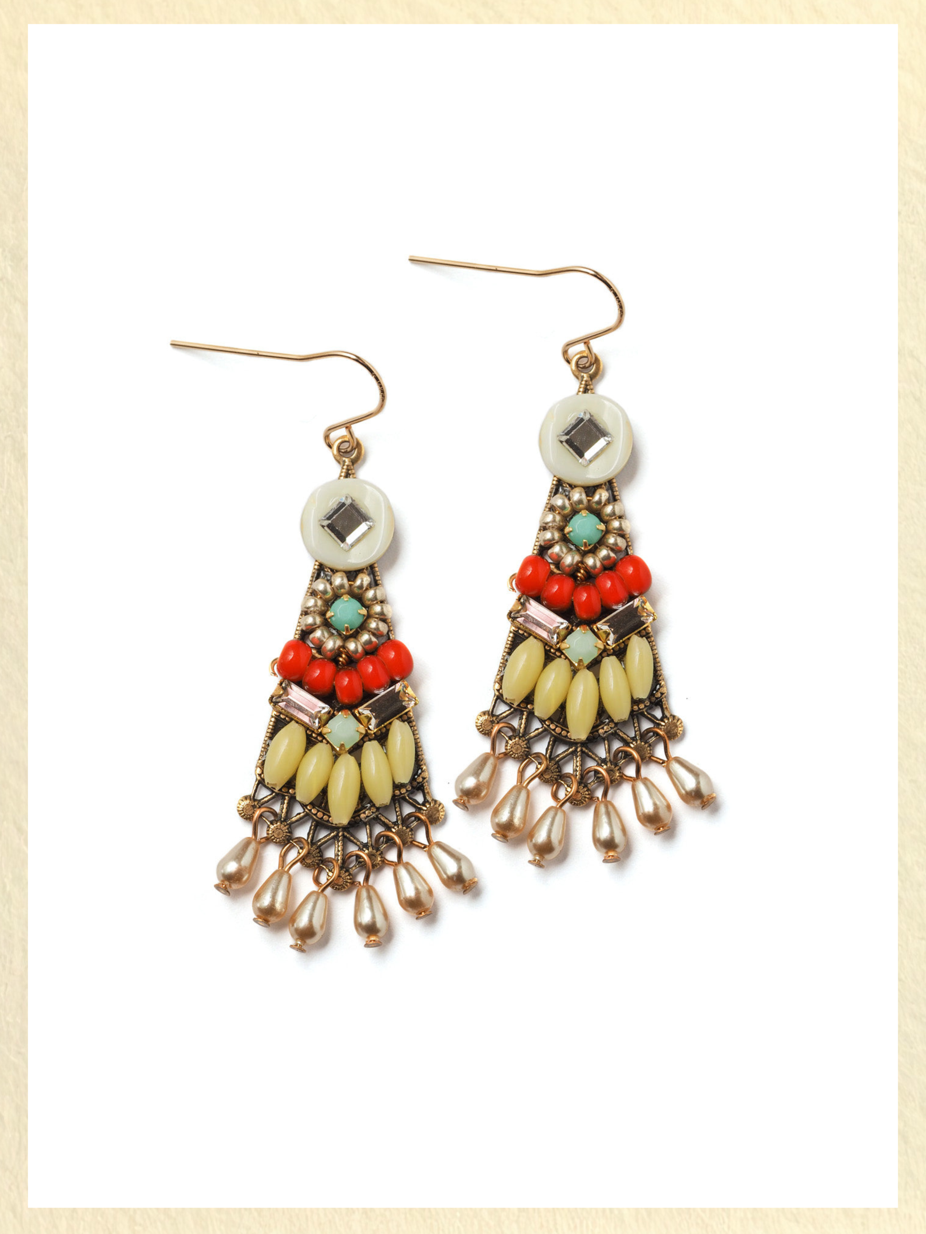 Colored Air Earing