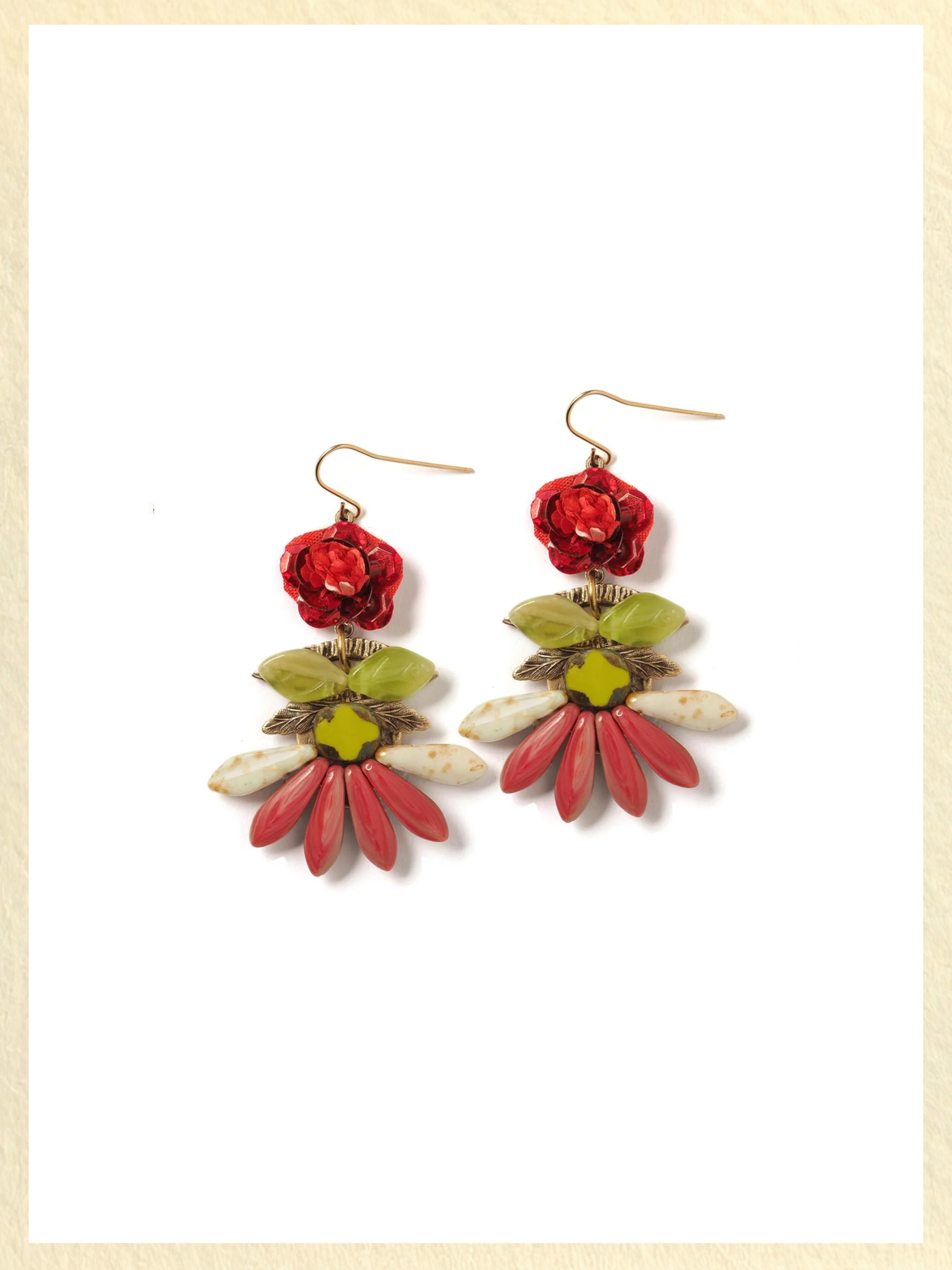 Floral Glitz Earrings