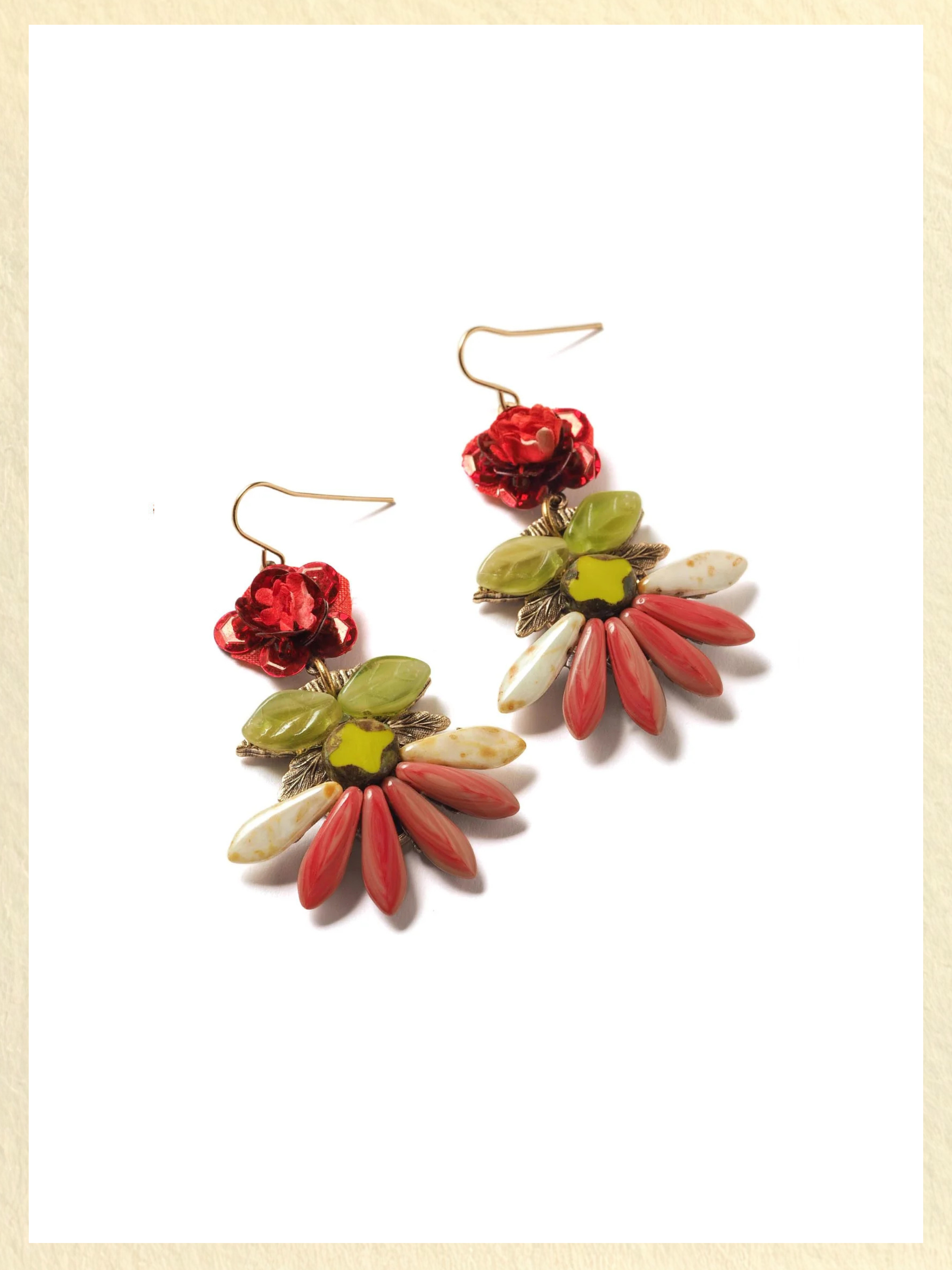 Floral Glitz Earrings