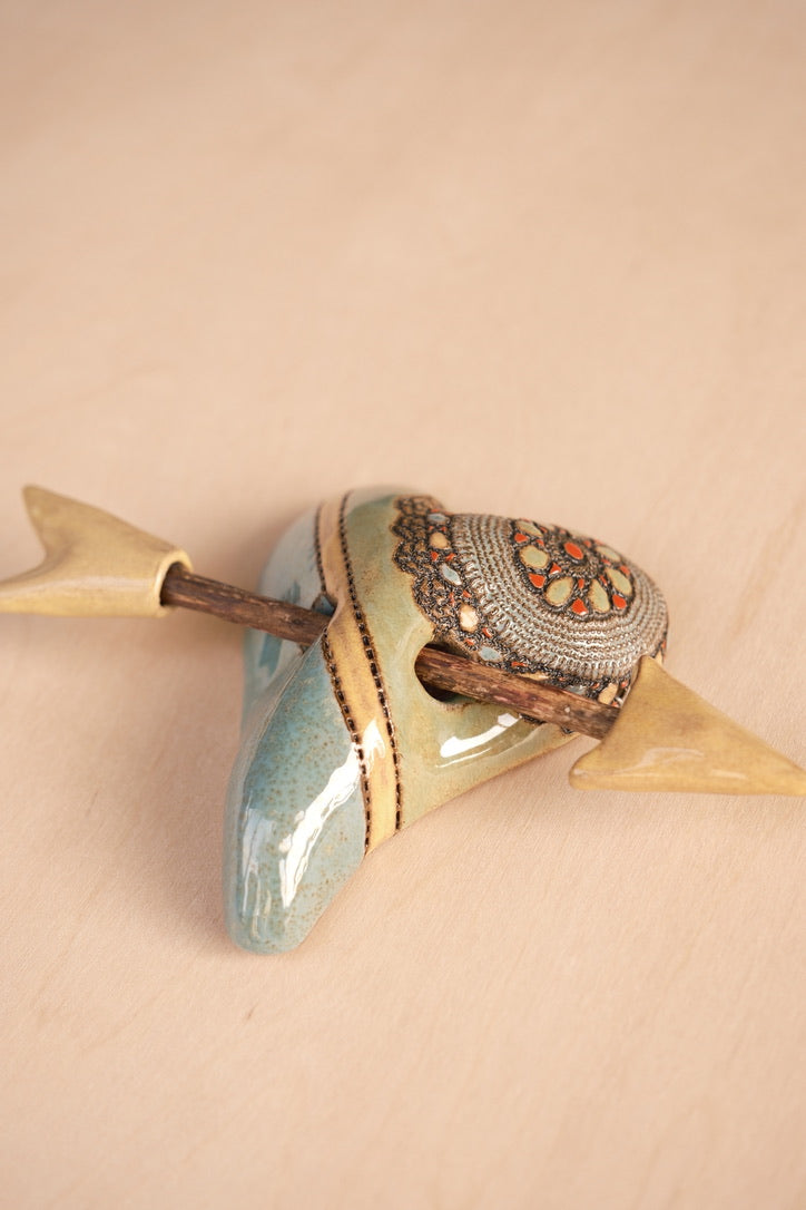 Little Jester Yellow Heart