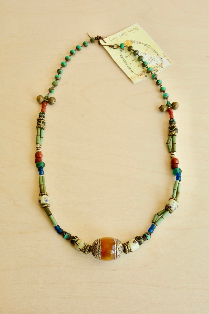 Tibetan Copal Necklace