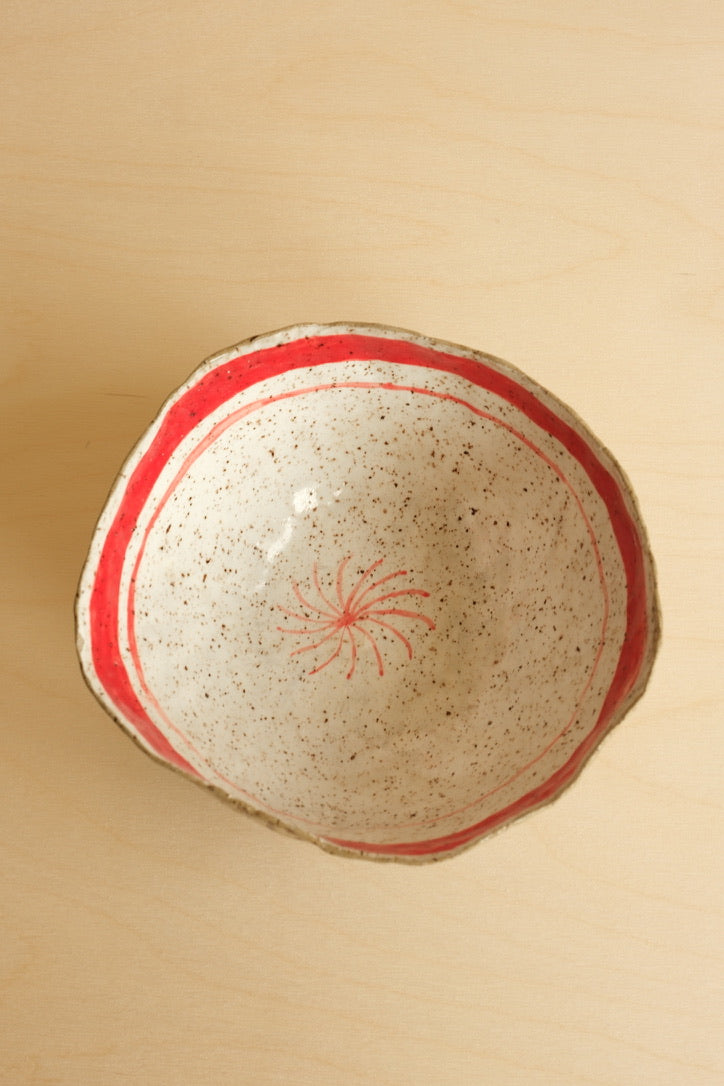 Medium Red Bowl
