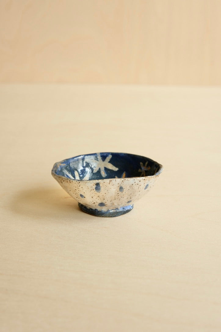 Starry Night Pinch Pot