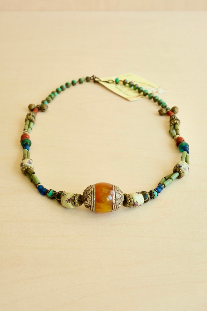 Tibetan Copal Necklace