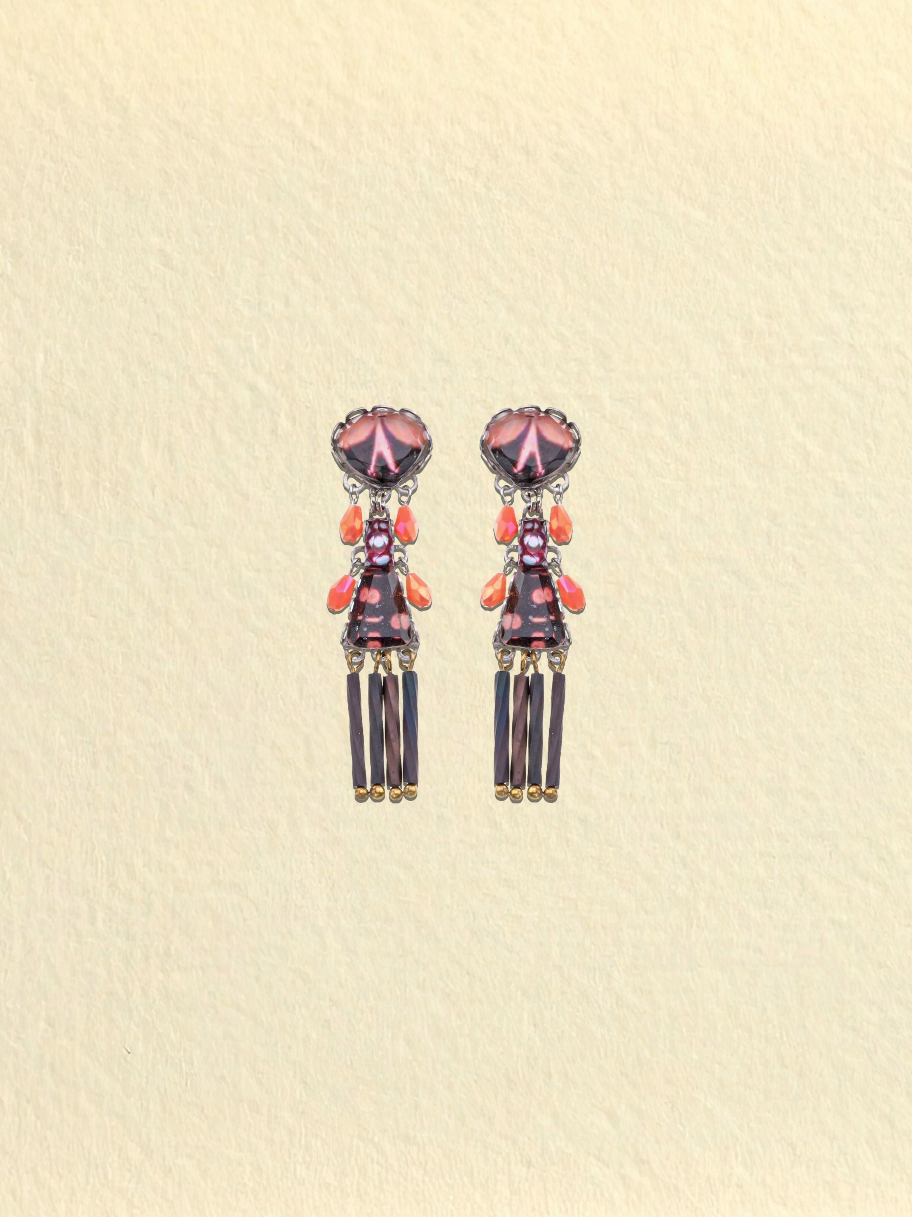 Rosy Clay Rosmelt Earrings