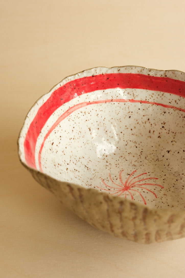 Medium Red Bowl