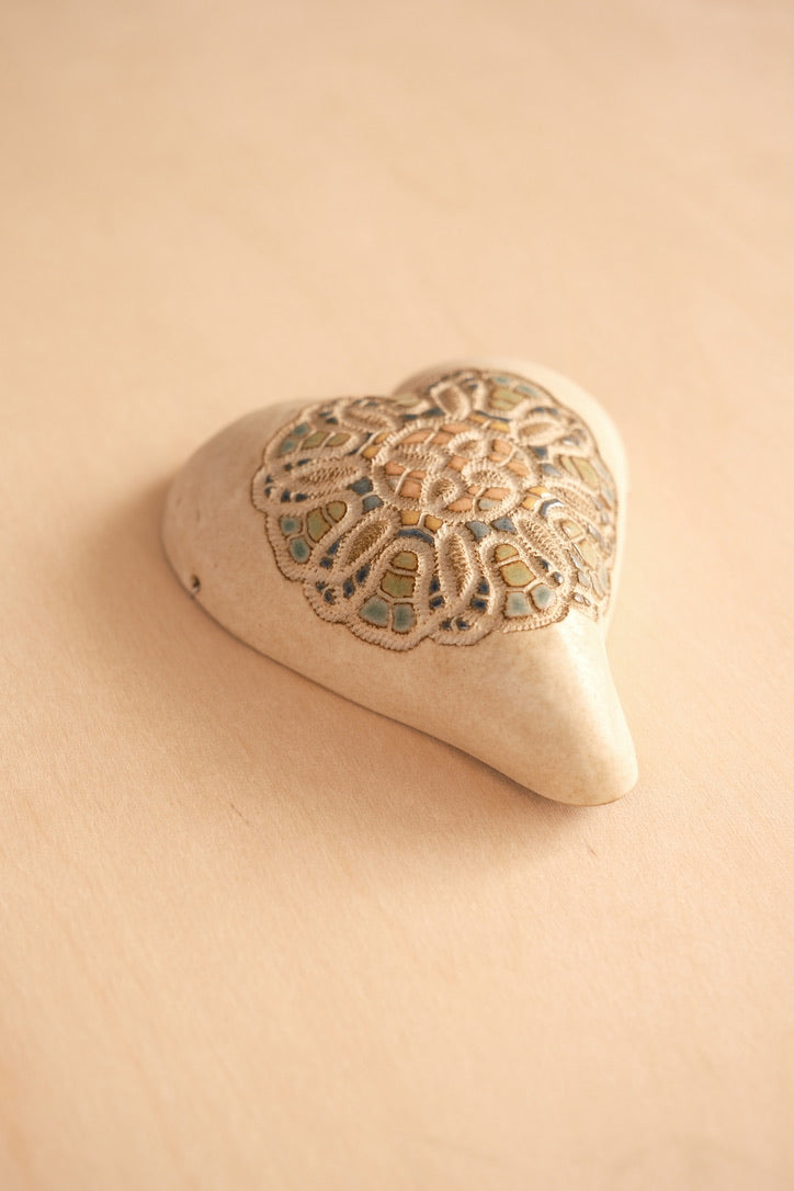 Irena Heart in White