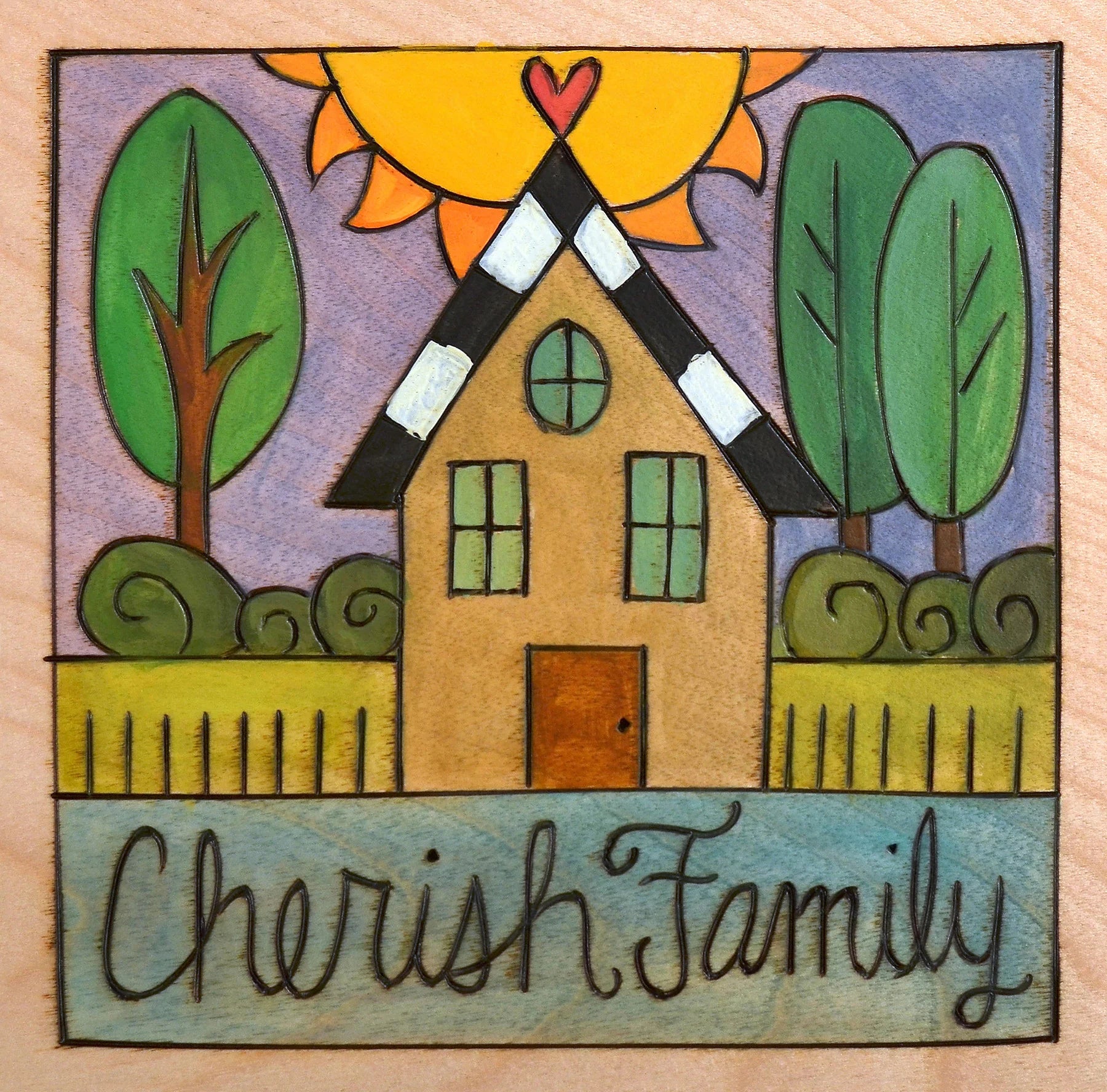 Caitlin's House Plaque