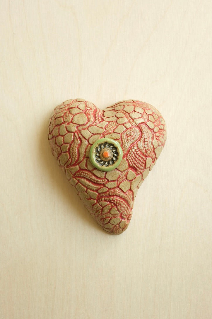 Vintage Itty Bitty Heart // Cordelia