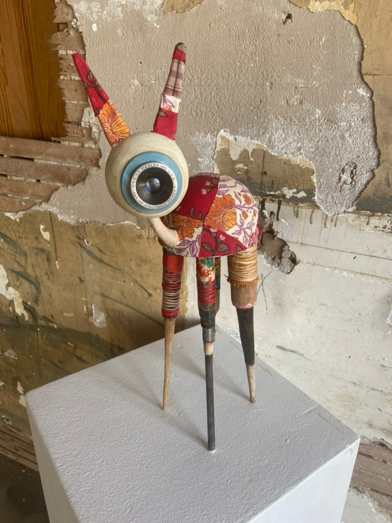 "The Cyclops Sees All" Sculpture